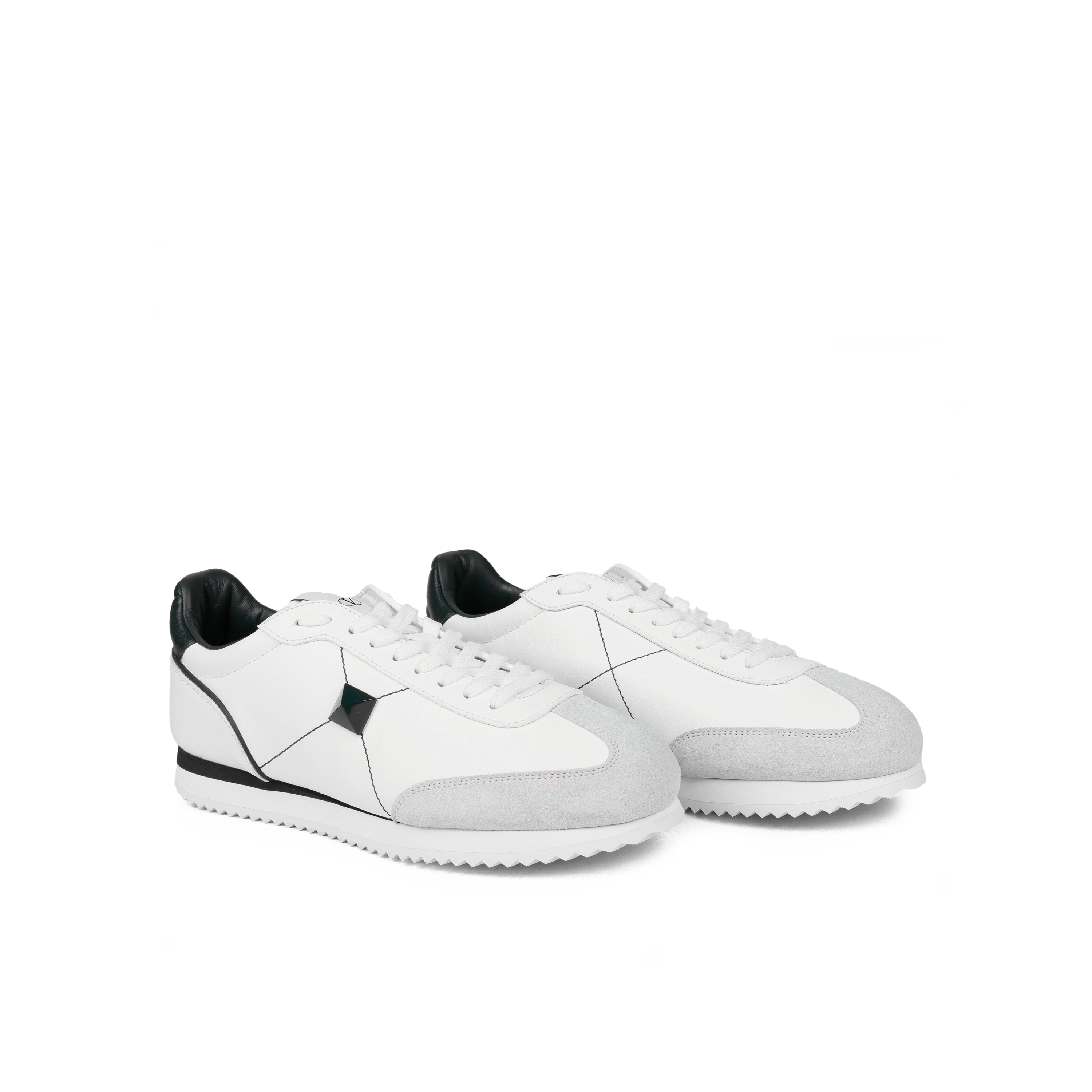 Sneakers Blanco/Verde Valentino Retro