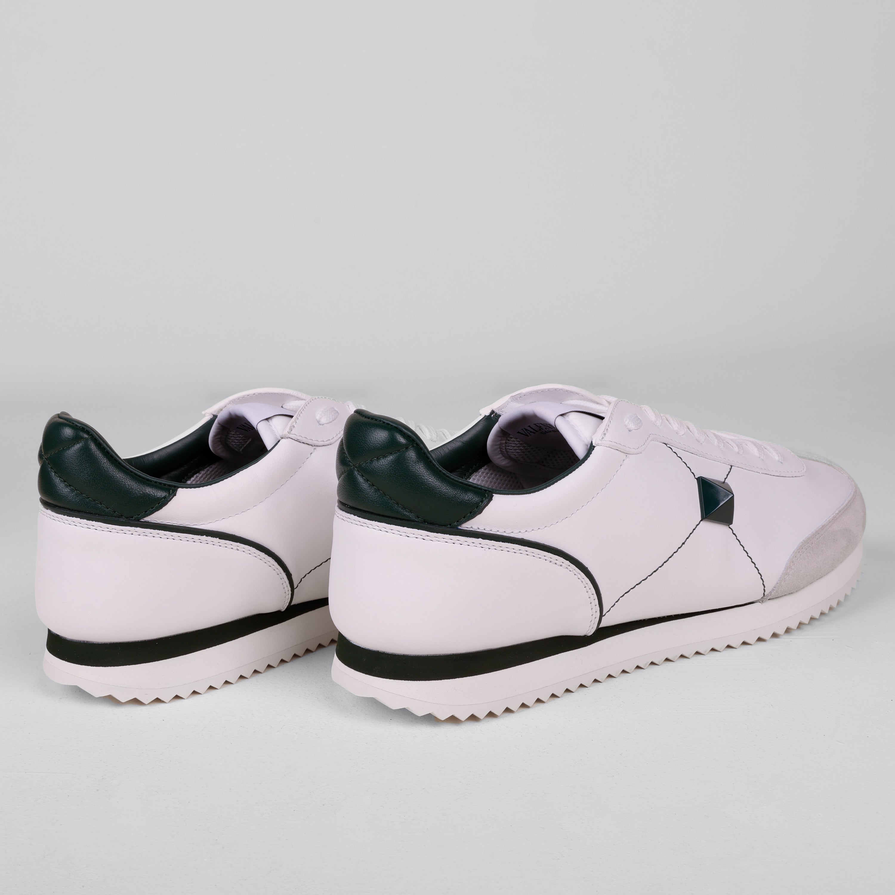 Sneakers Blanco/Verde Valentino Retro