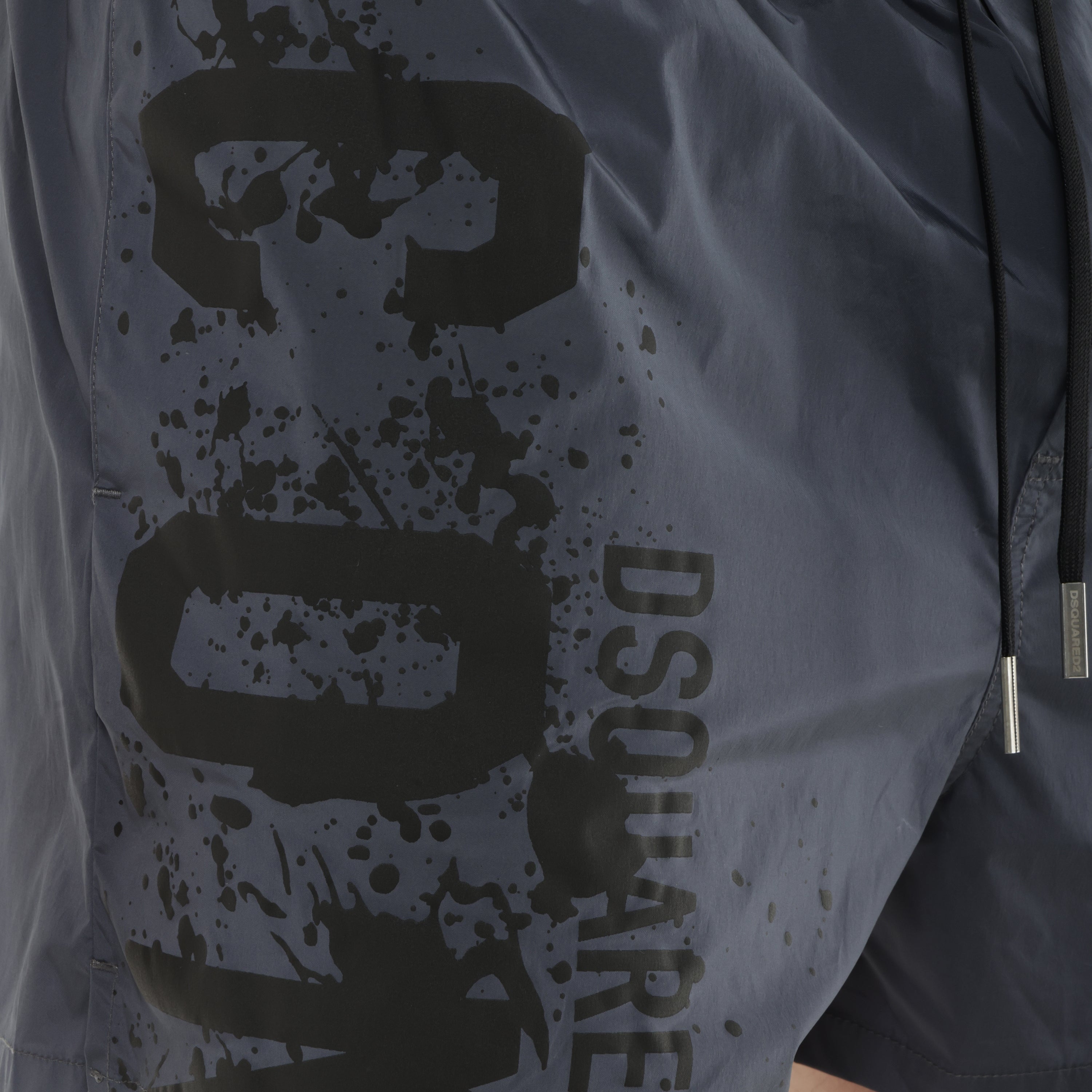 Pantaloneta Negra Dsquared2 Spray