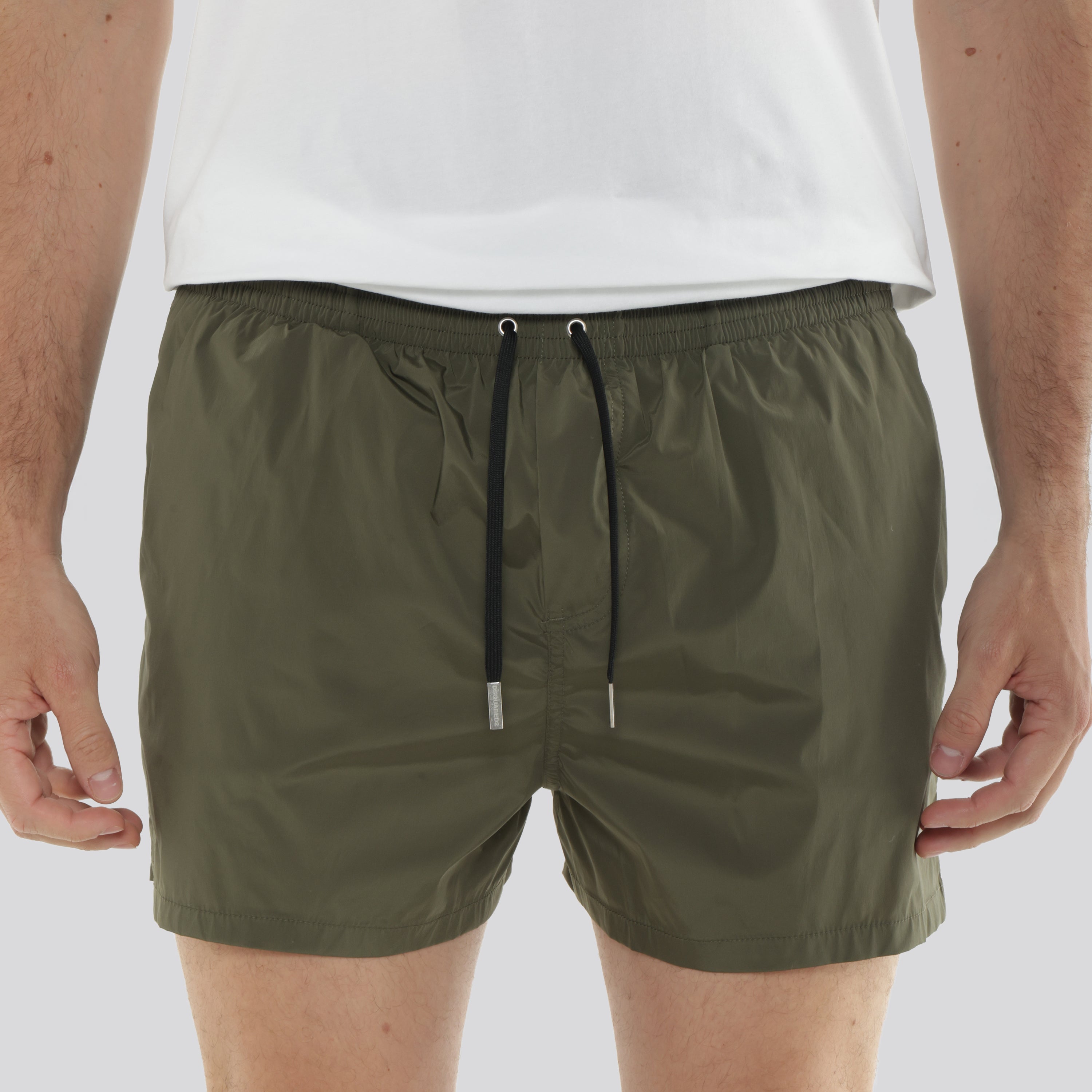 Pantaloneta Verde Dsquared2 Back Pocket