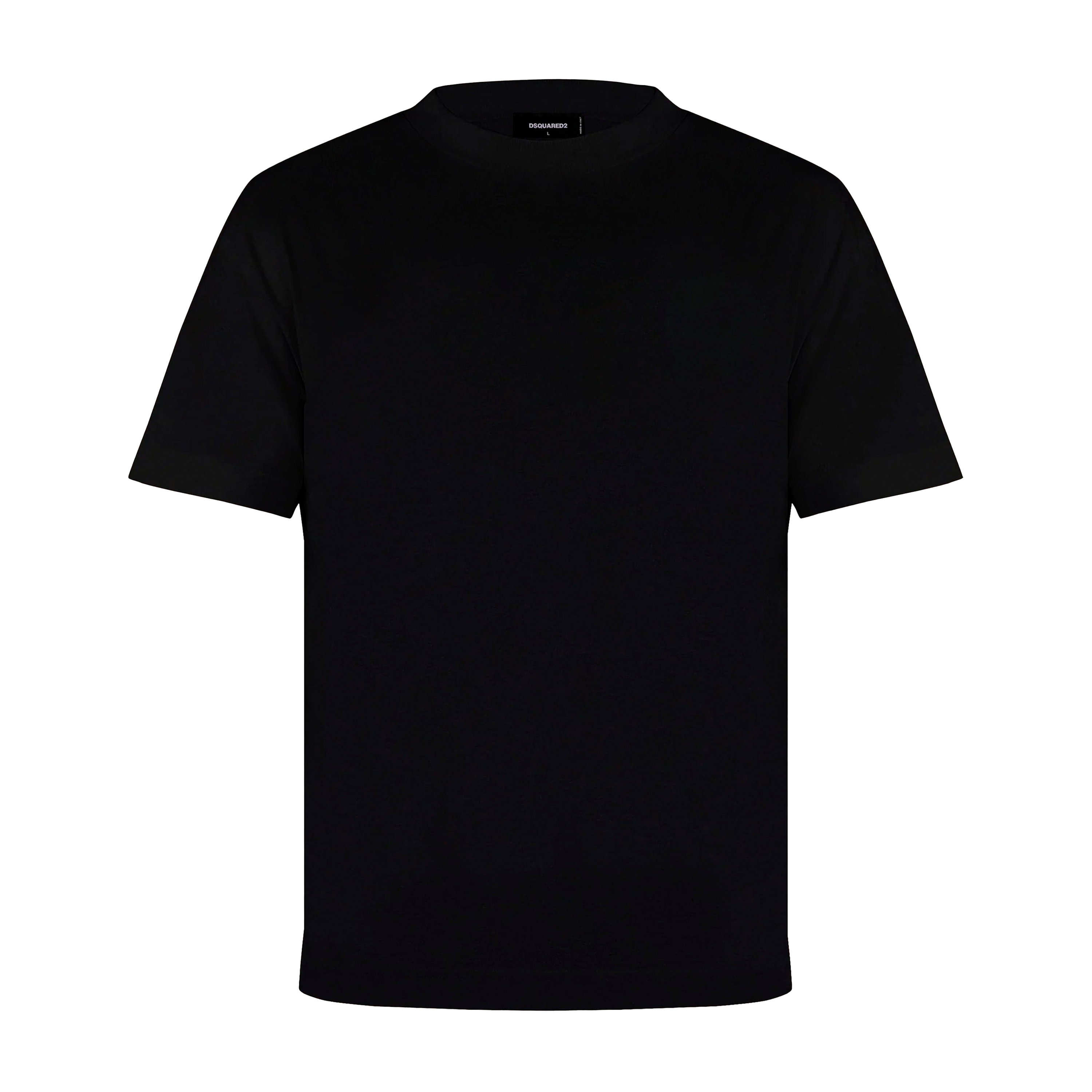 Camiseta Negra Dsquared2 Icon Side