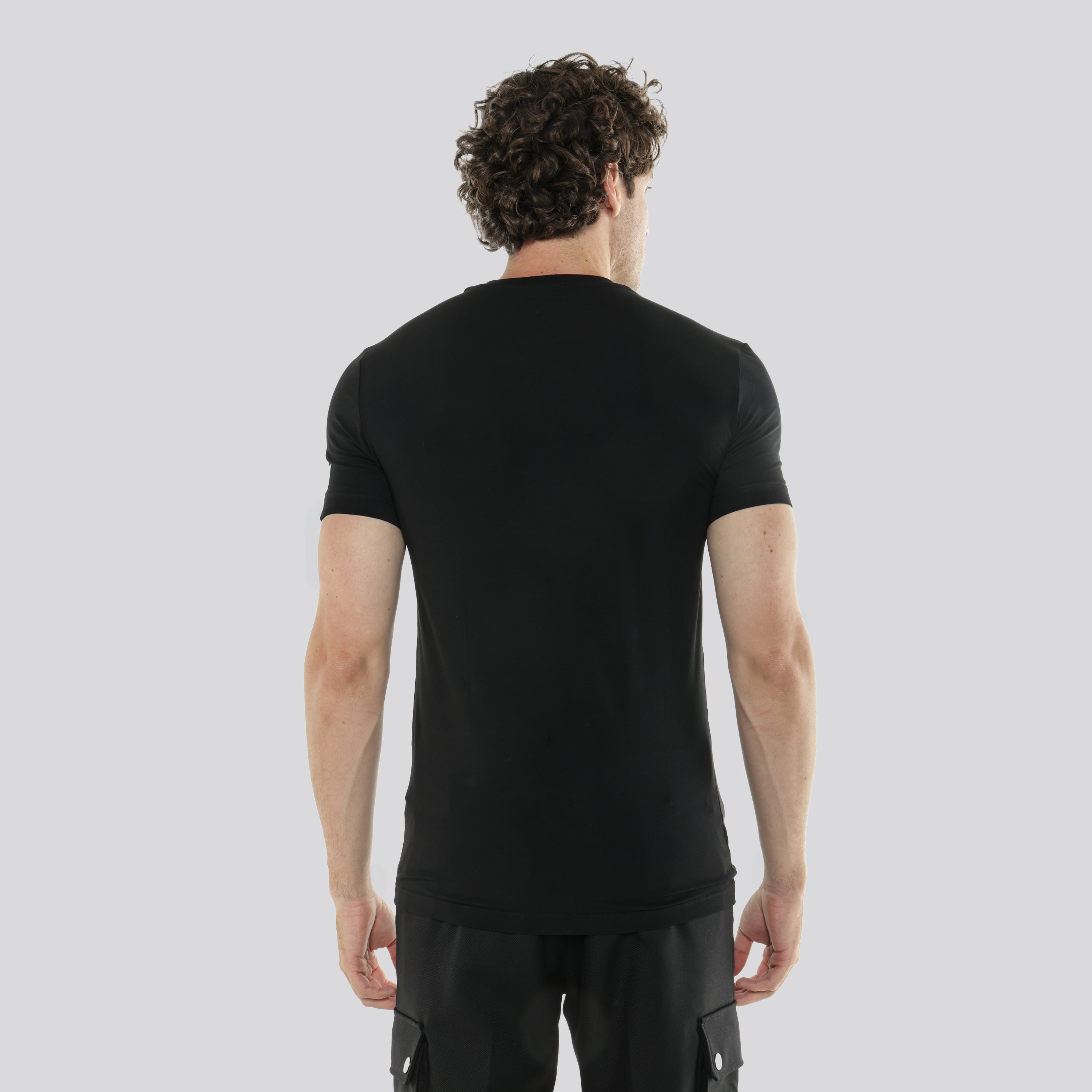 Camiseta Negra Dsquared2 Icon Side