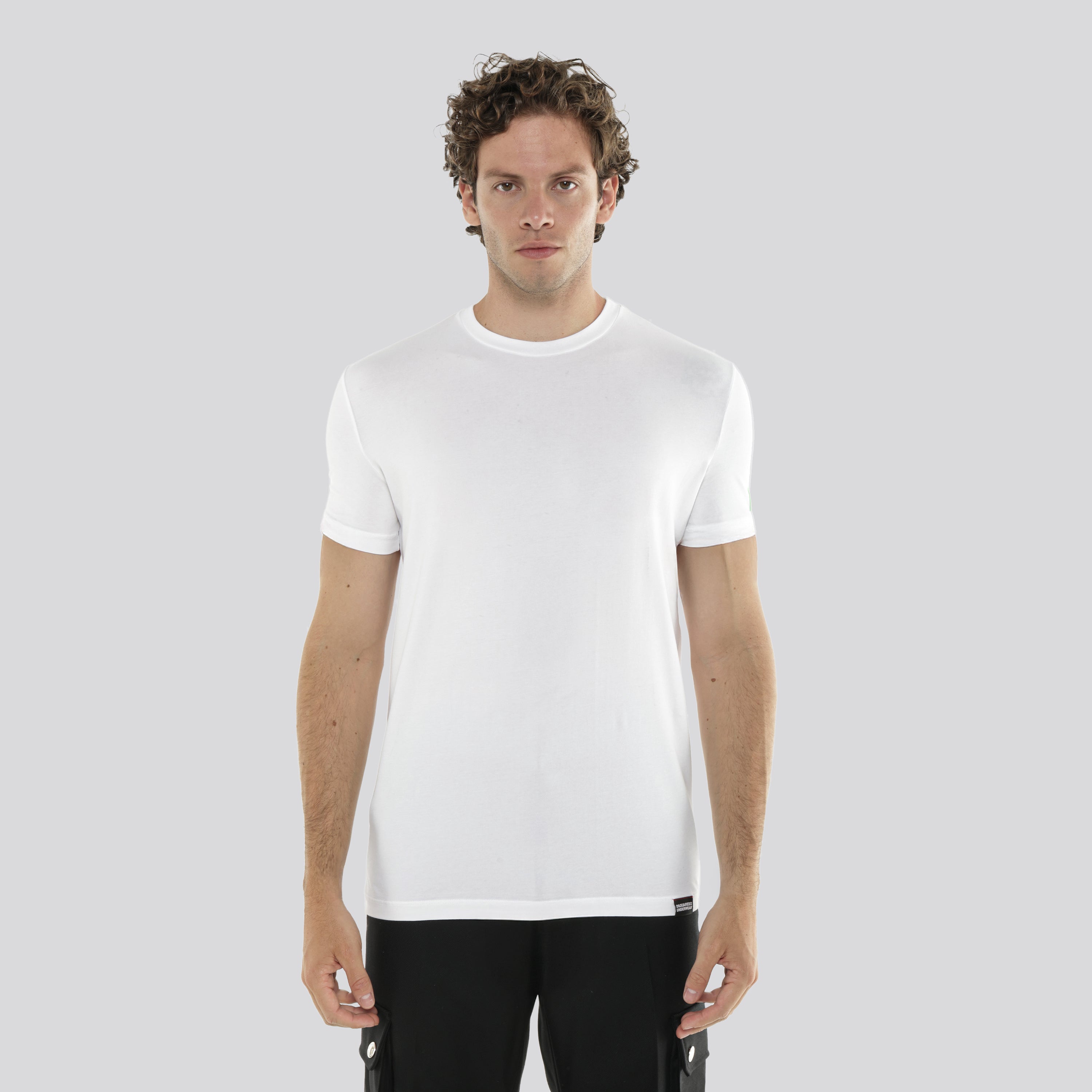 Camiseta Blanca Dsquared2 Icon Side