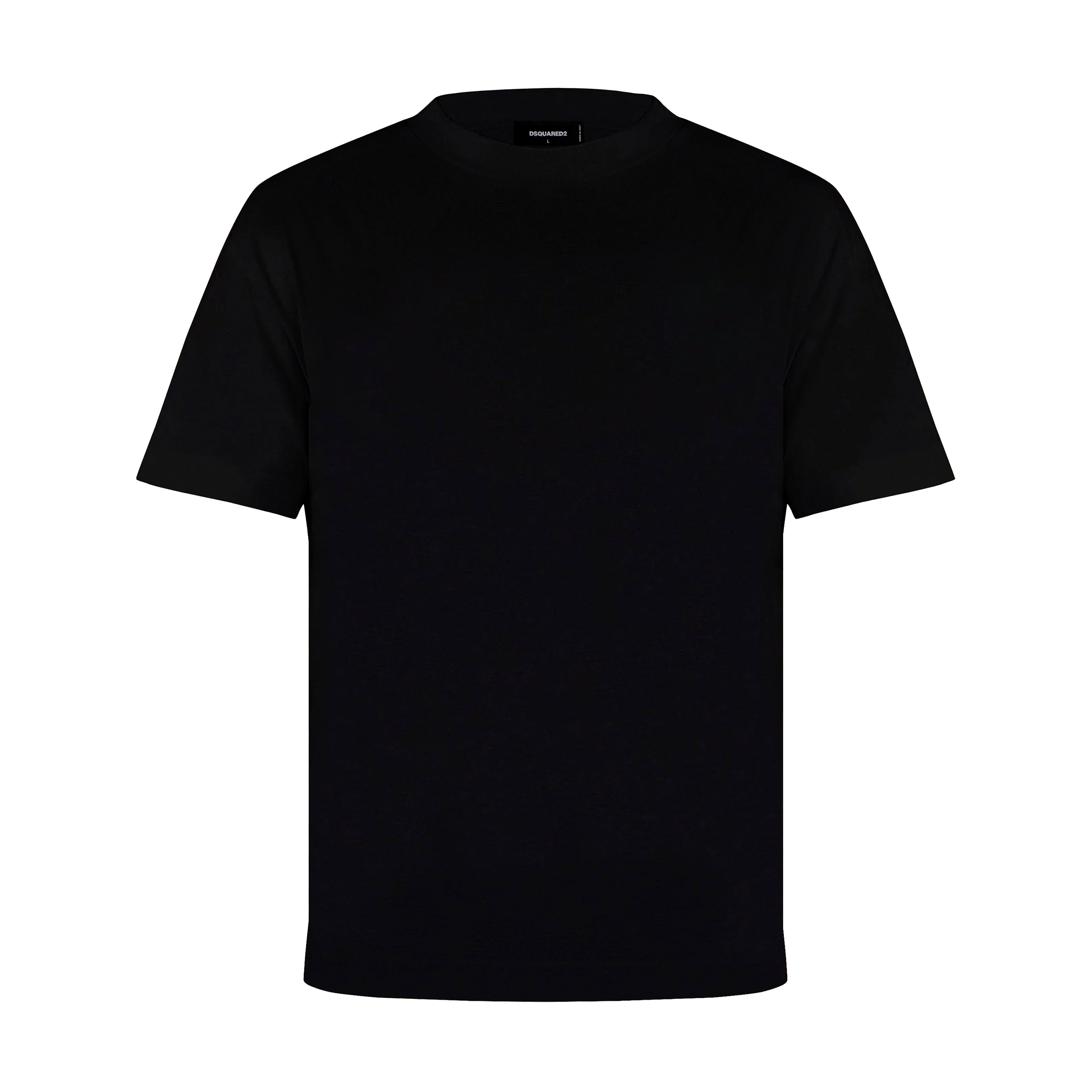 Camiseta Negra Dsquared2 Icon Back