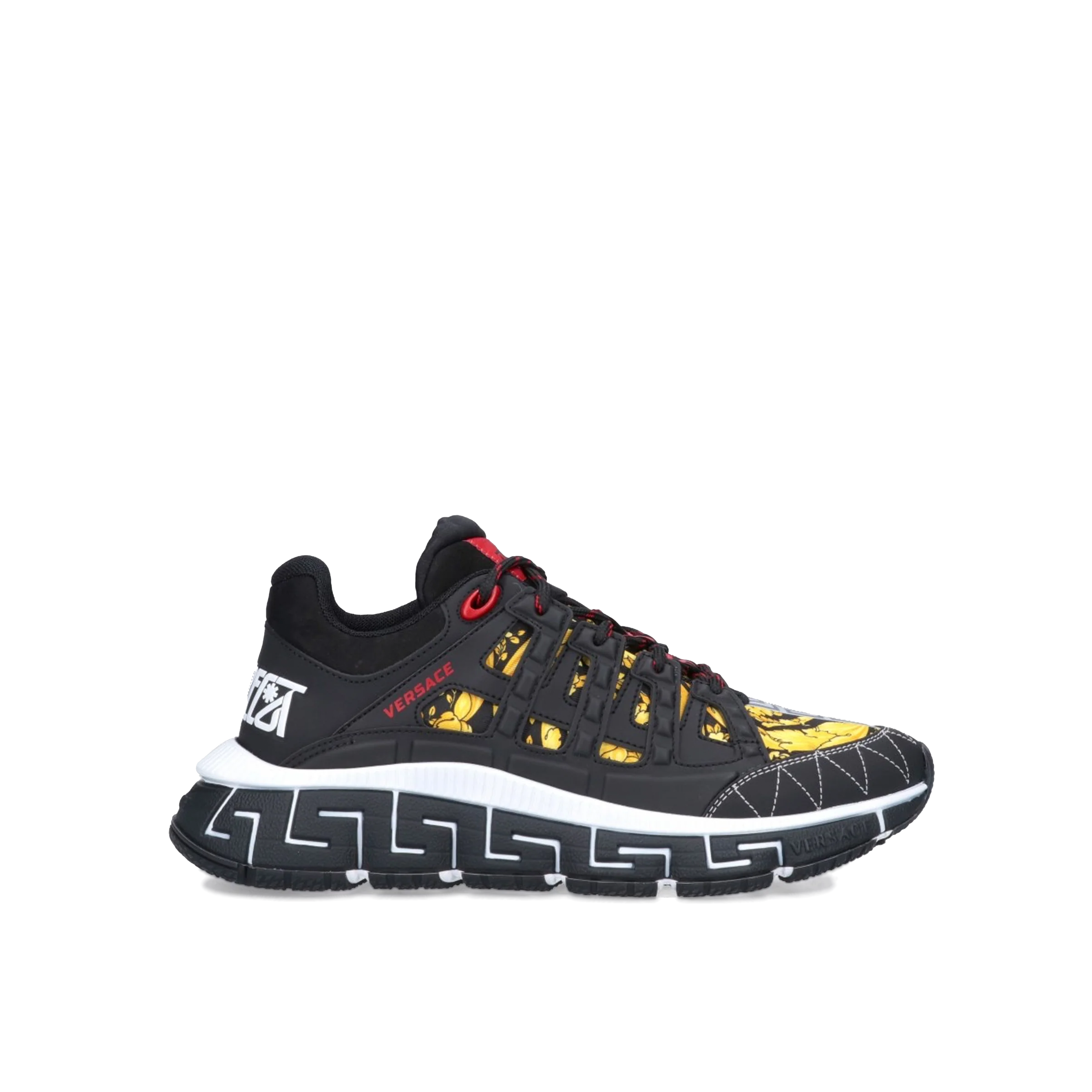 Sneakers Negros Versace Trigreca Baroque