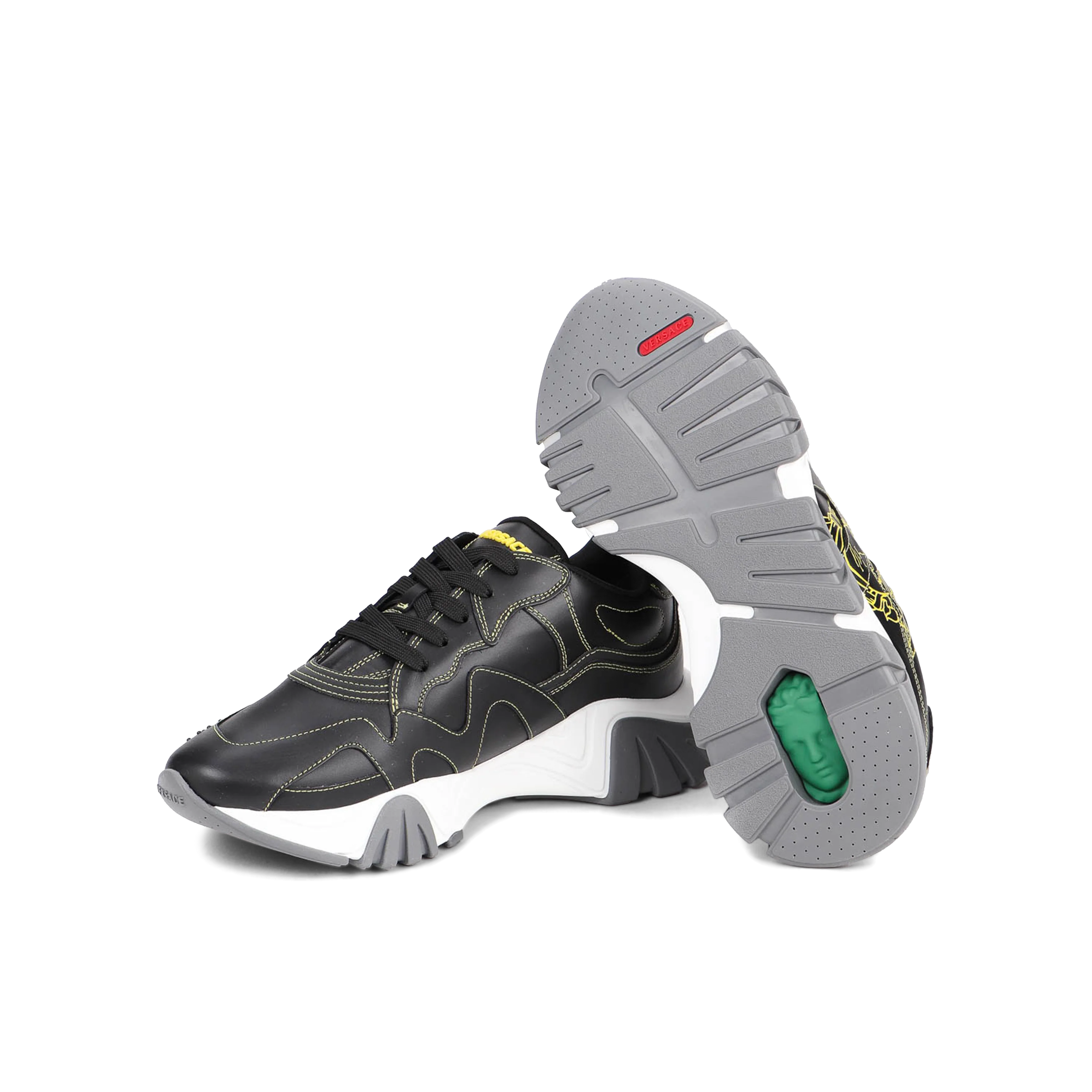 Sneakers Negros Gianni Versace Medusa