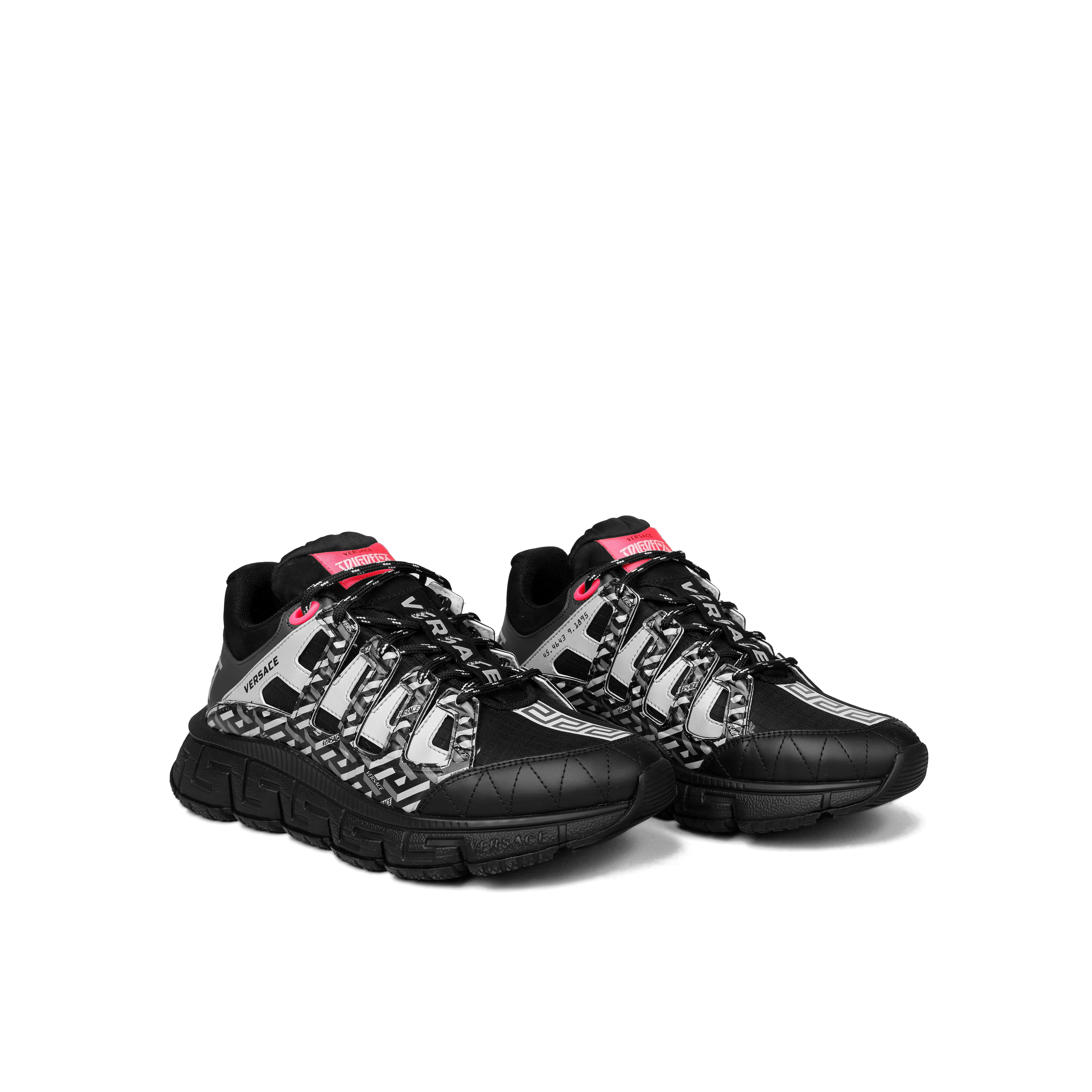 Sneakers Negro Negro Versace Trigreca