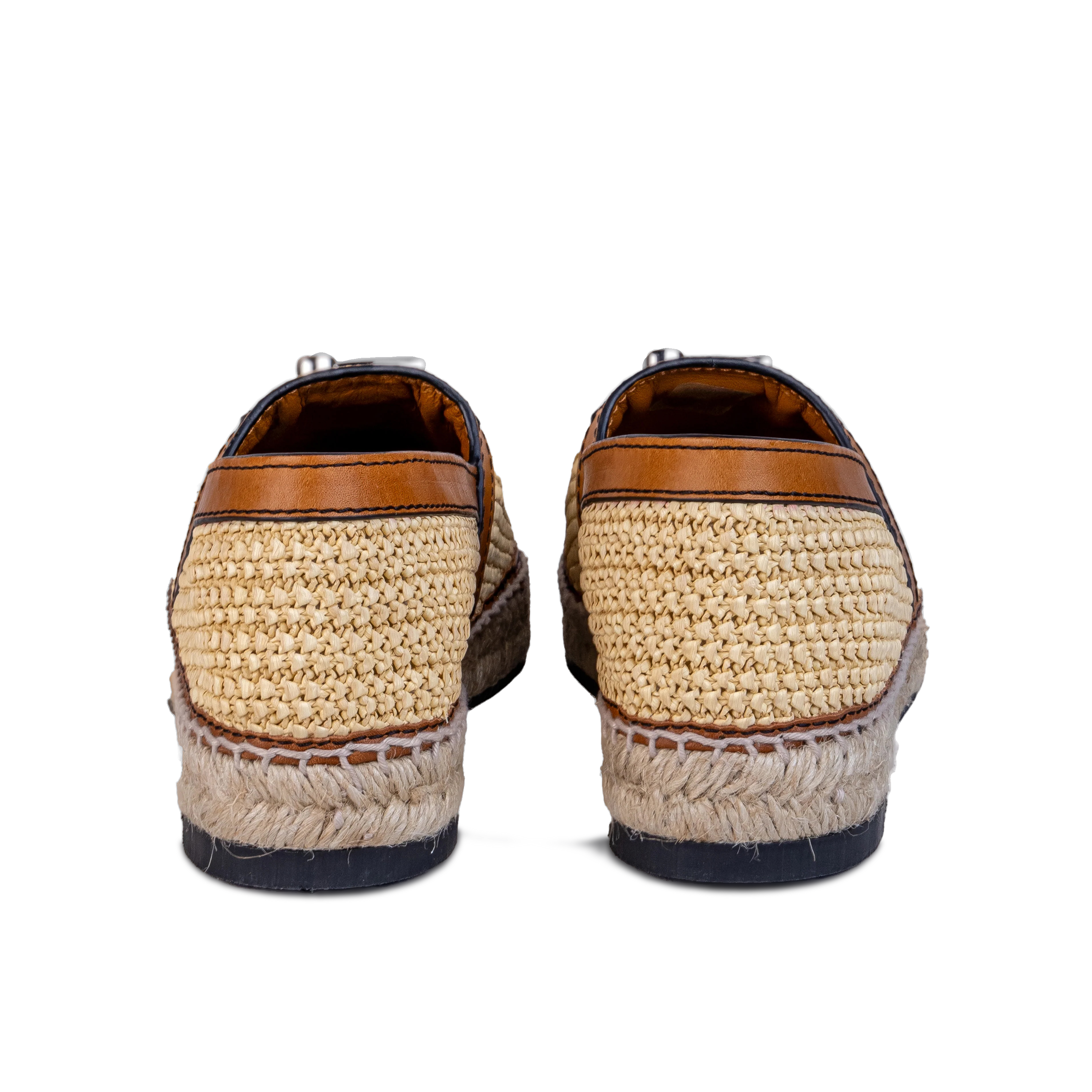 Espadrilles Beige Dsquared2 Placa Plateada