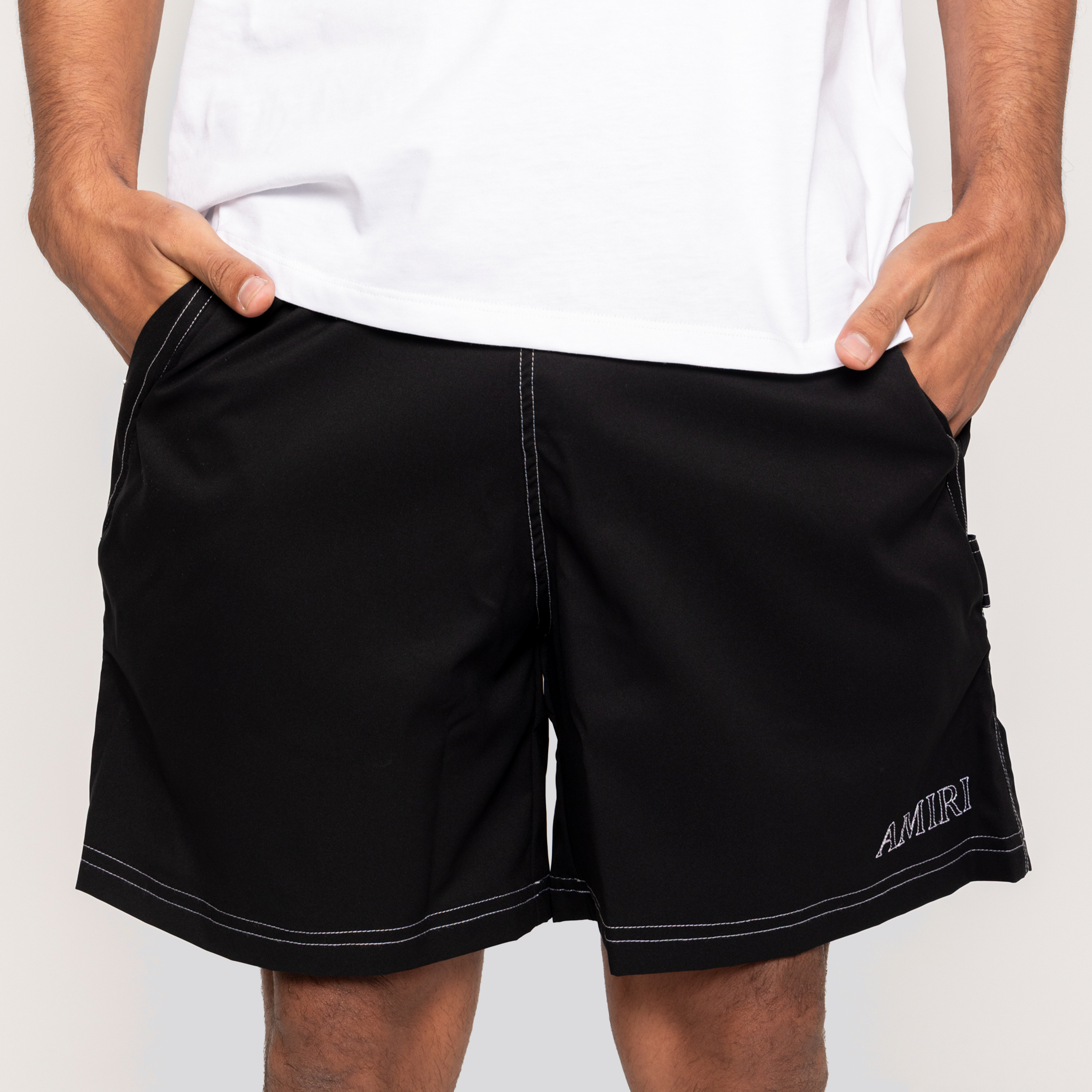 Pantaloneta Negra AMIRI MA Carpenter