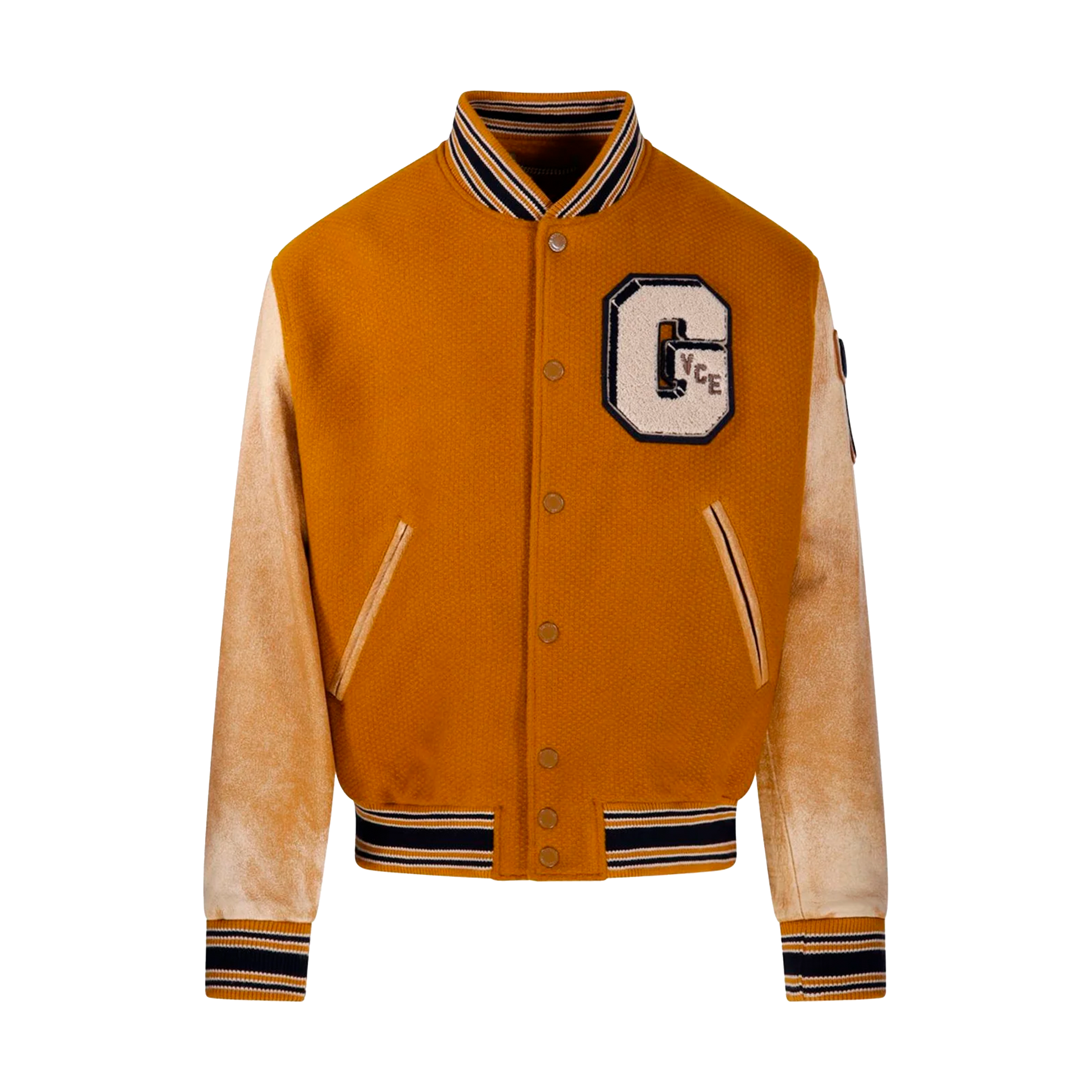 Chaqueta Camel Golden Goose Patches