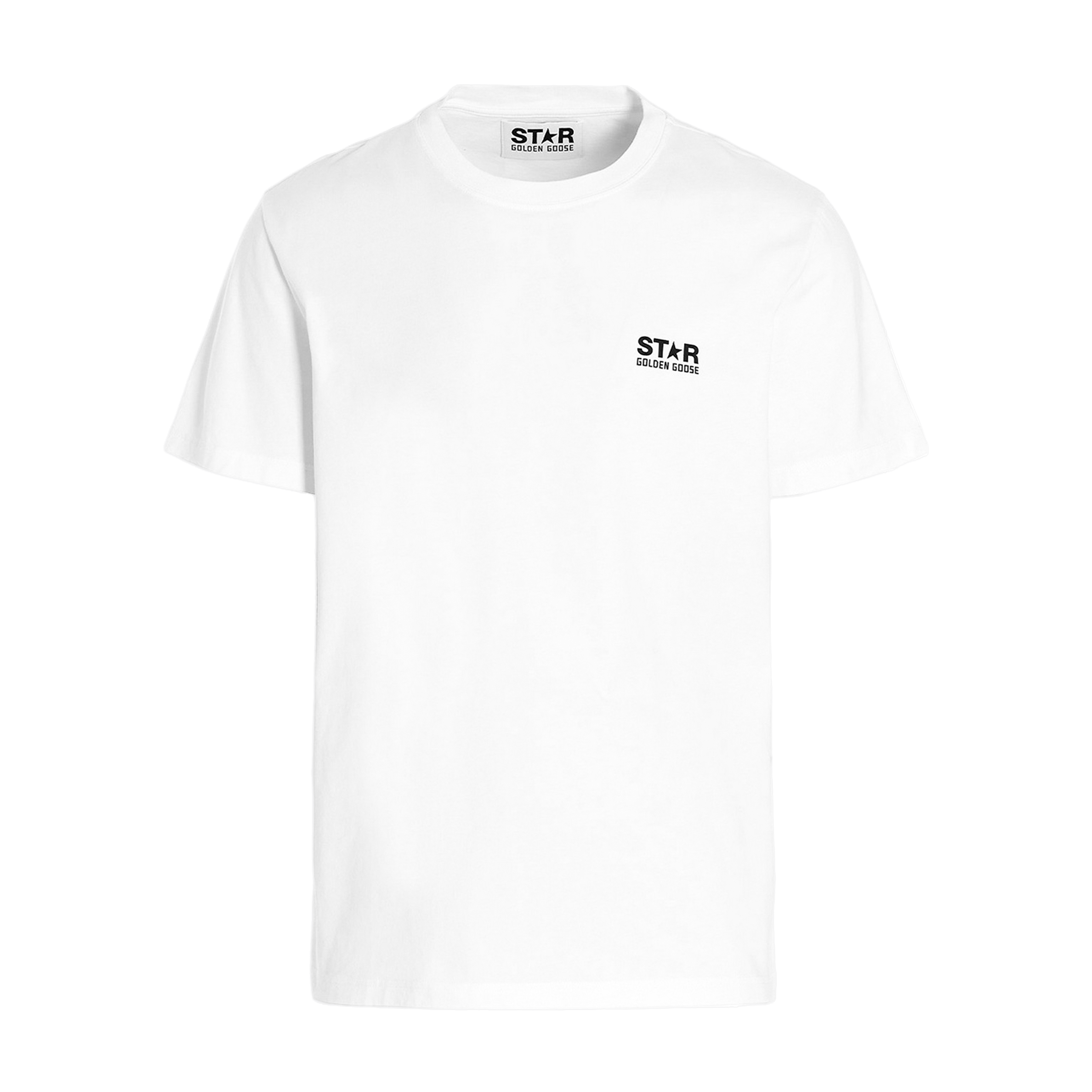 Camiseta Blanca Golden Goose Star M'S