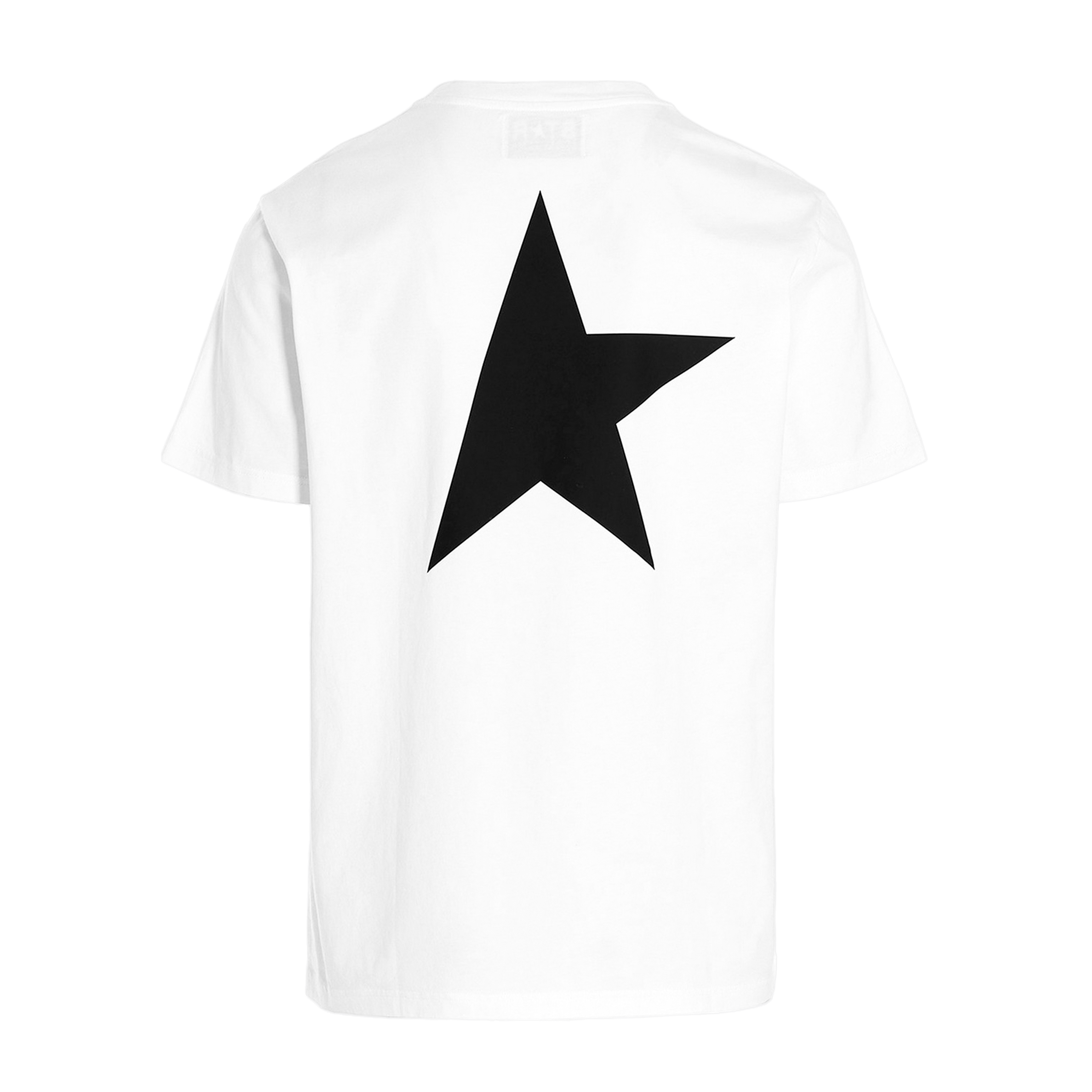Camiseta Blanca Golden Goose Star M'S