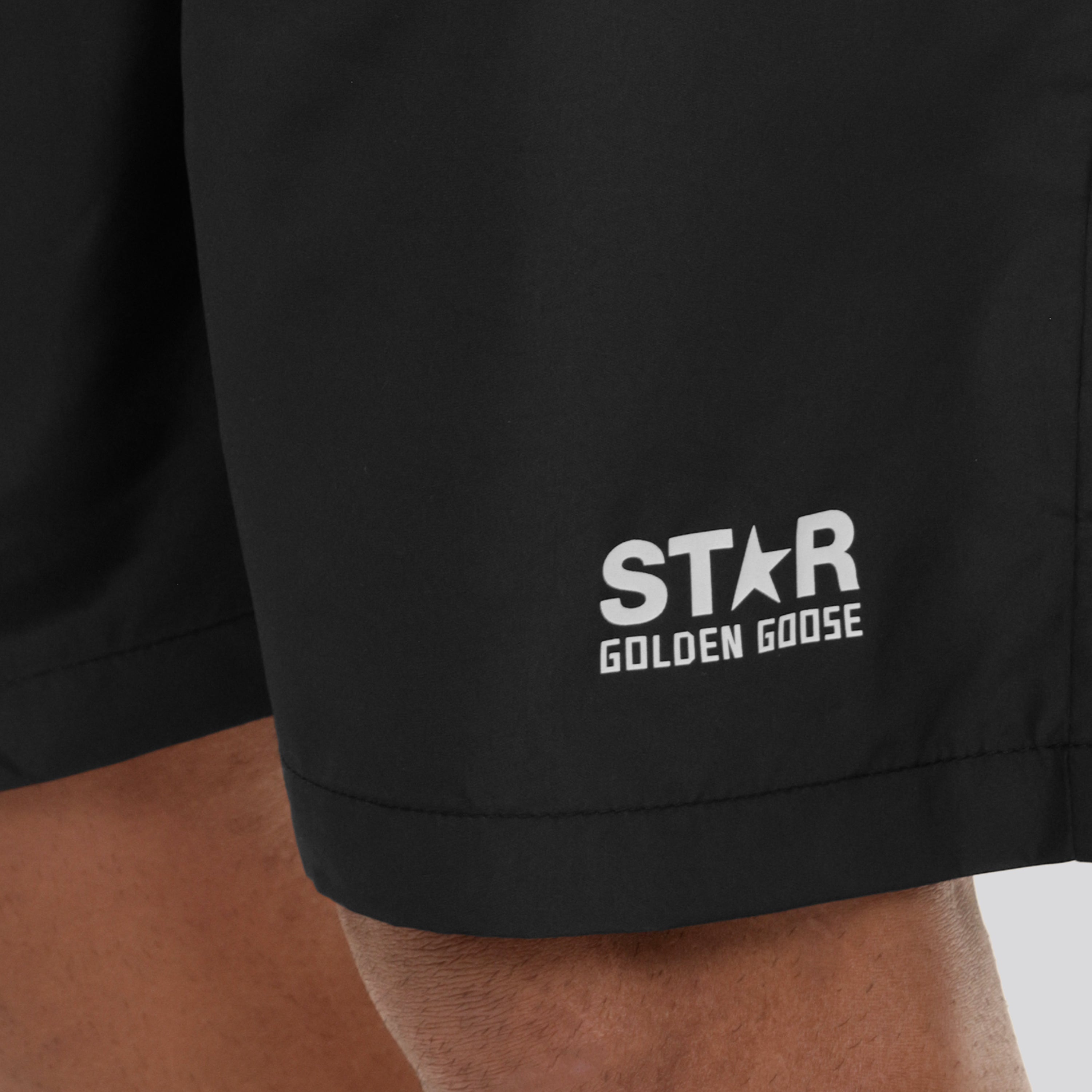 Shorts Negro Golden Goose Star Boxing