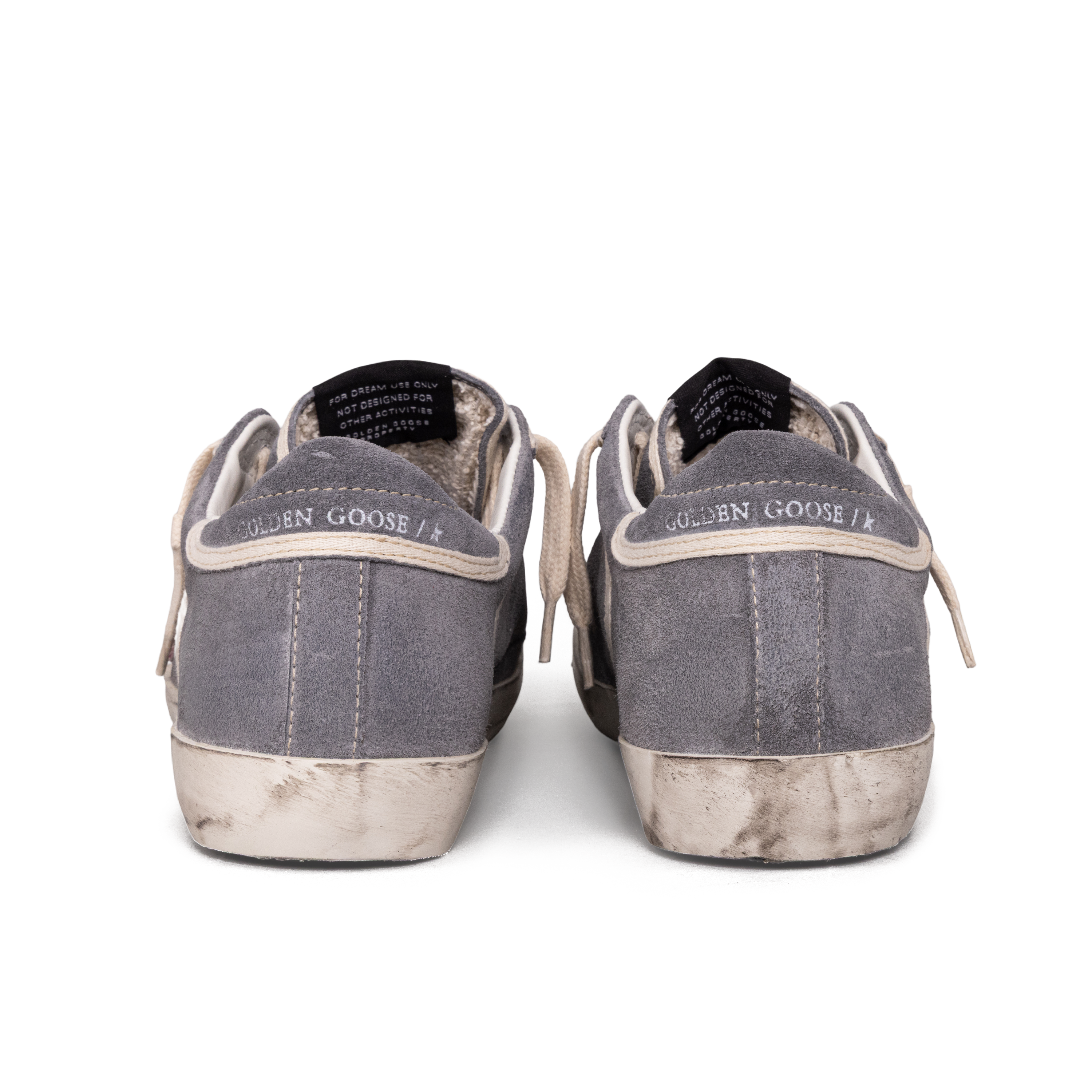 Sneakers Gris Golden Goose Super-Star Glitter Star