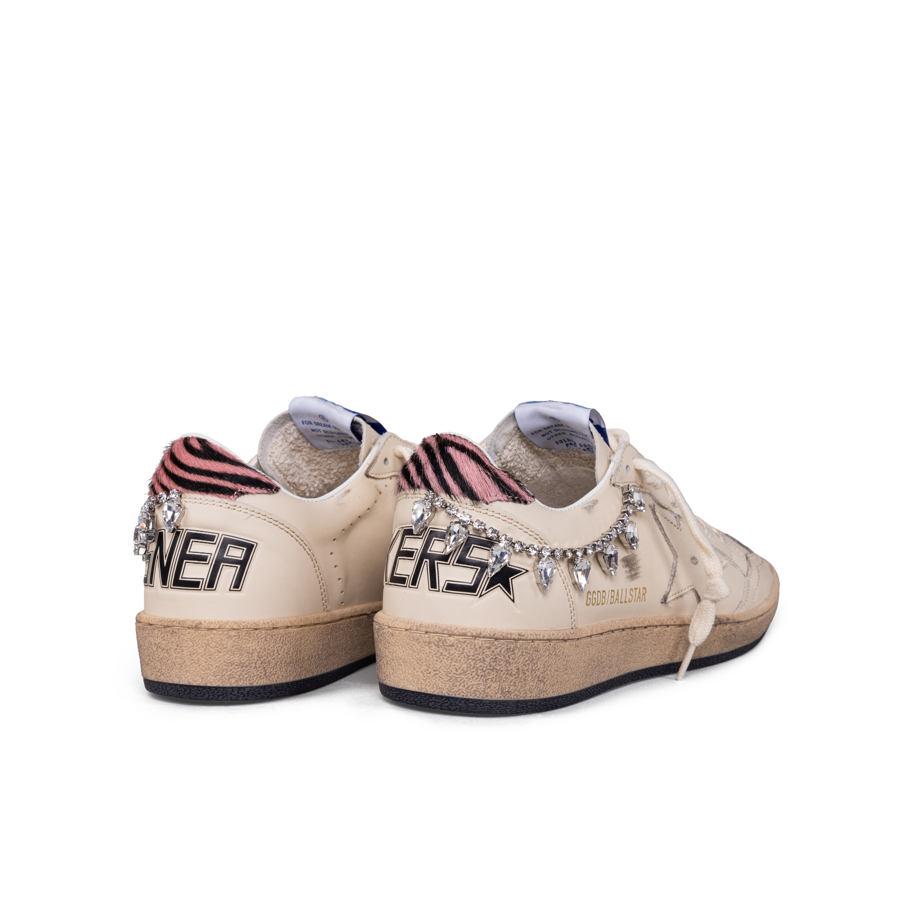 Sneakers Blancos Golden Goose Ballstar Zebra Horsy
