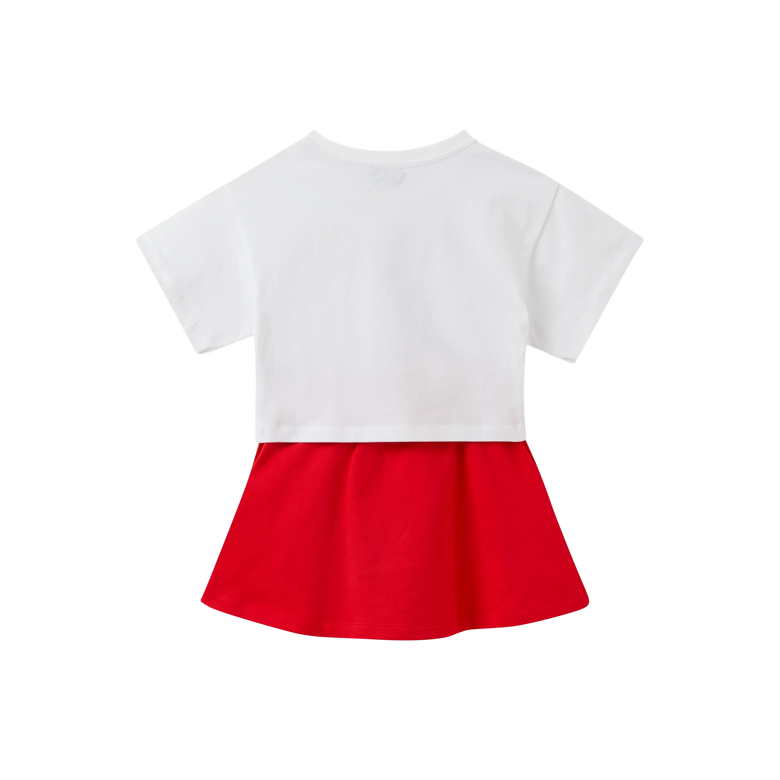 Set Blanco Rojo Moschino Kids Teddy