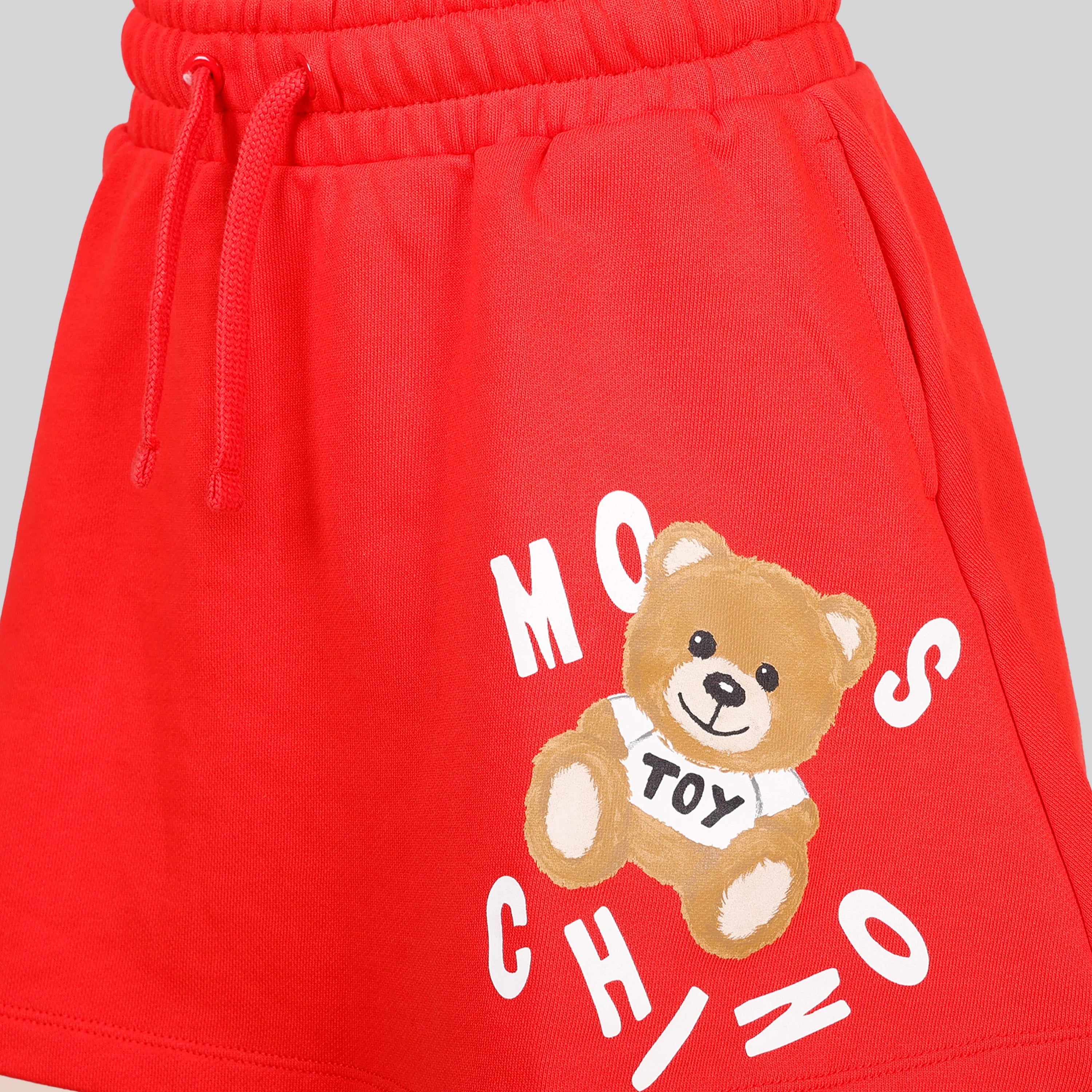 Set Blanco Rojo Moschino Kids Teddy