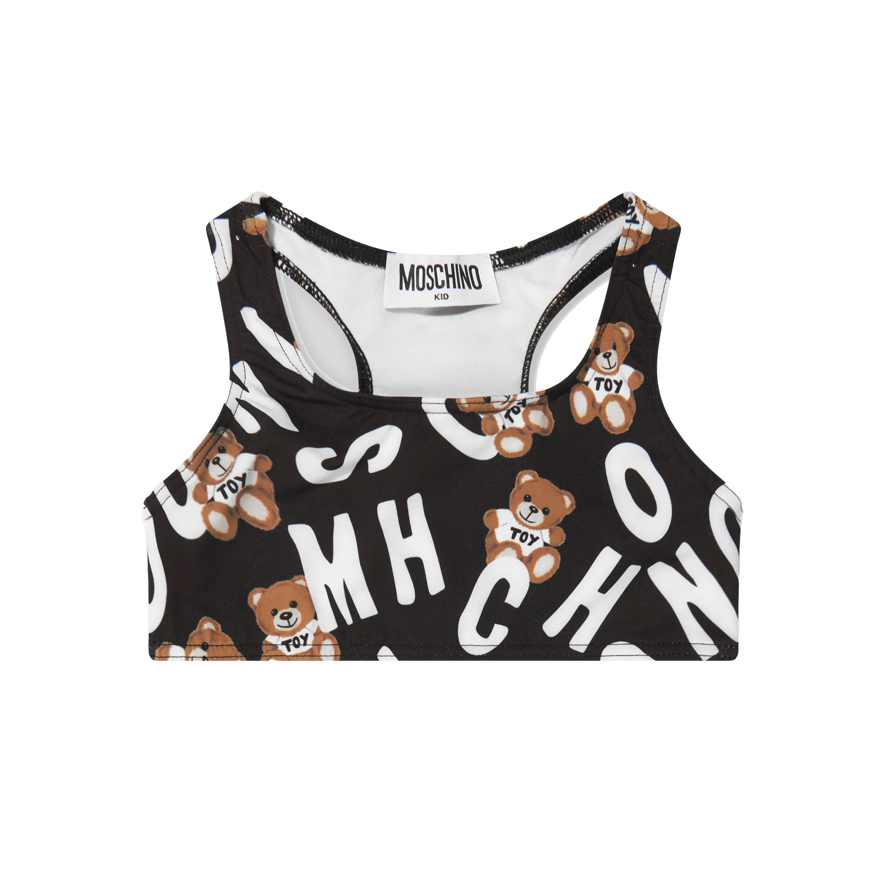 Bikini Negro Moschino Kids Multi Teddy