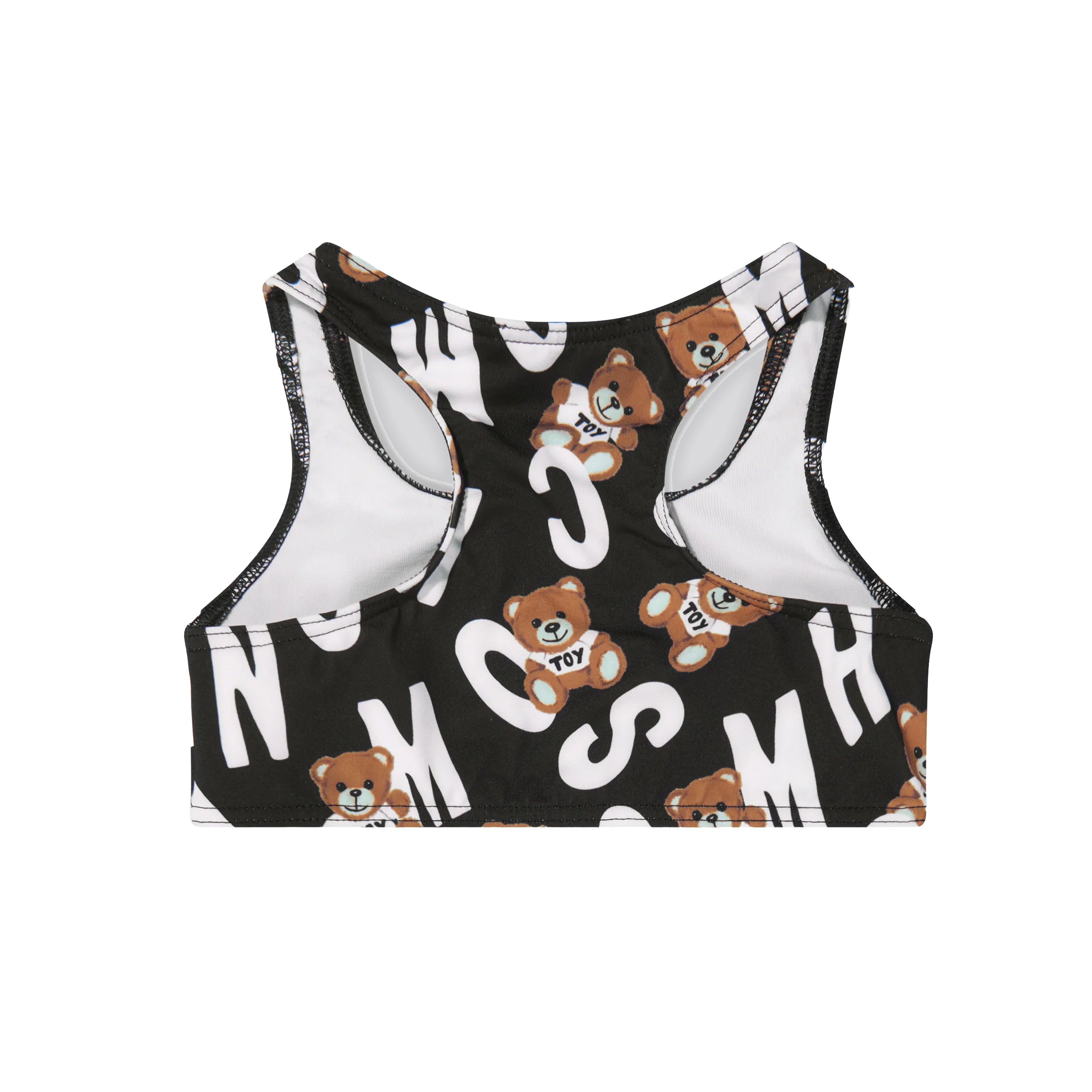 Bikini Negro Moschino Kids Multi Teddy