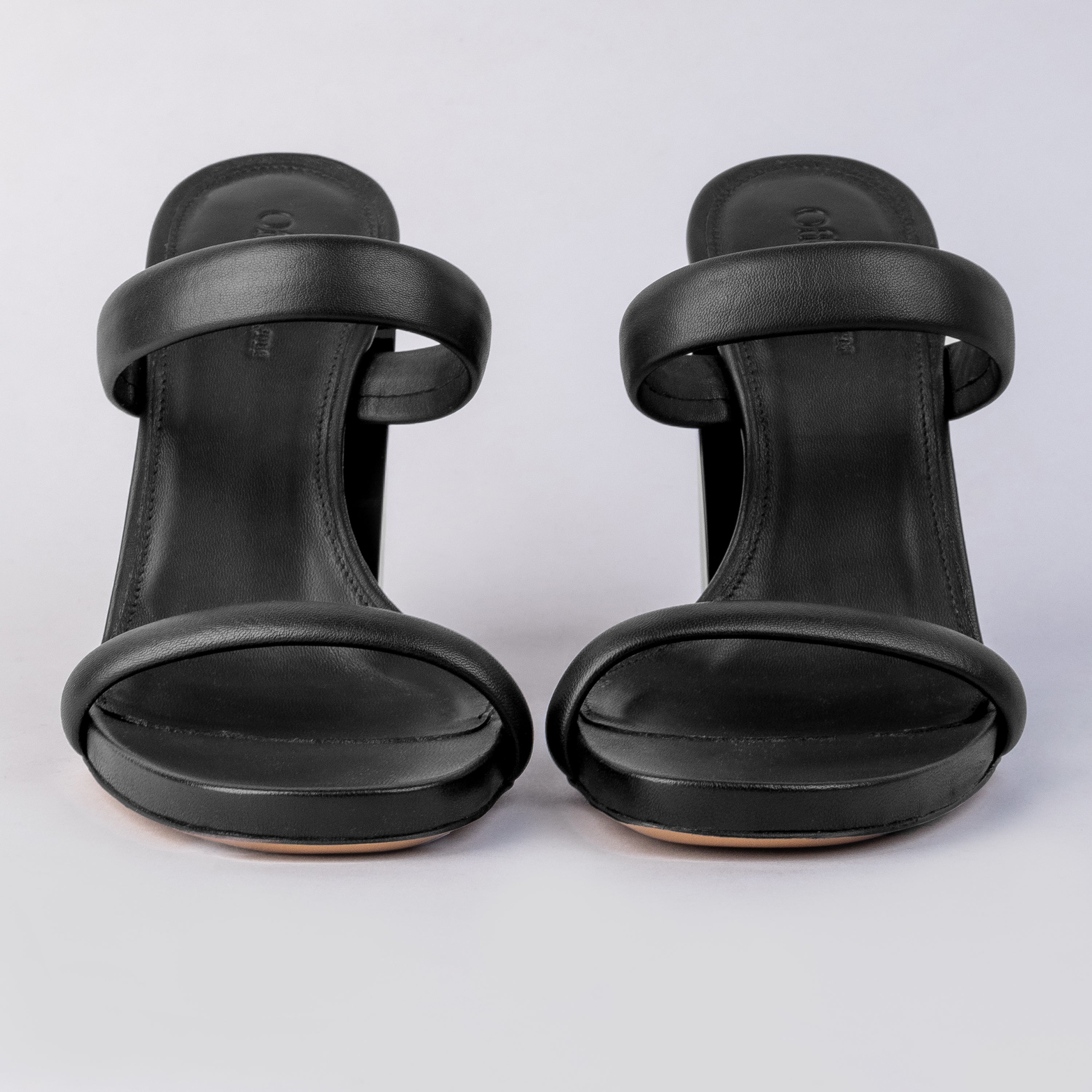 Sandalias de Tacón Negras Off-White Metheor