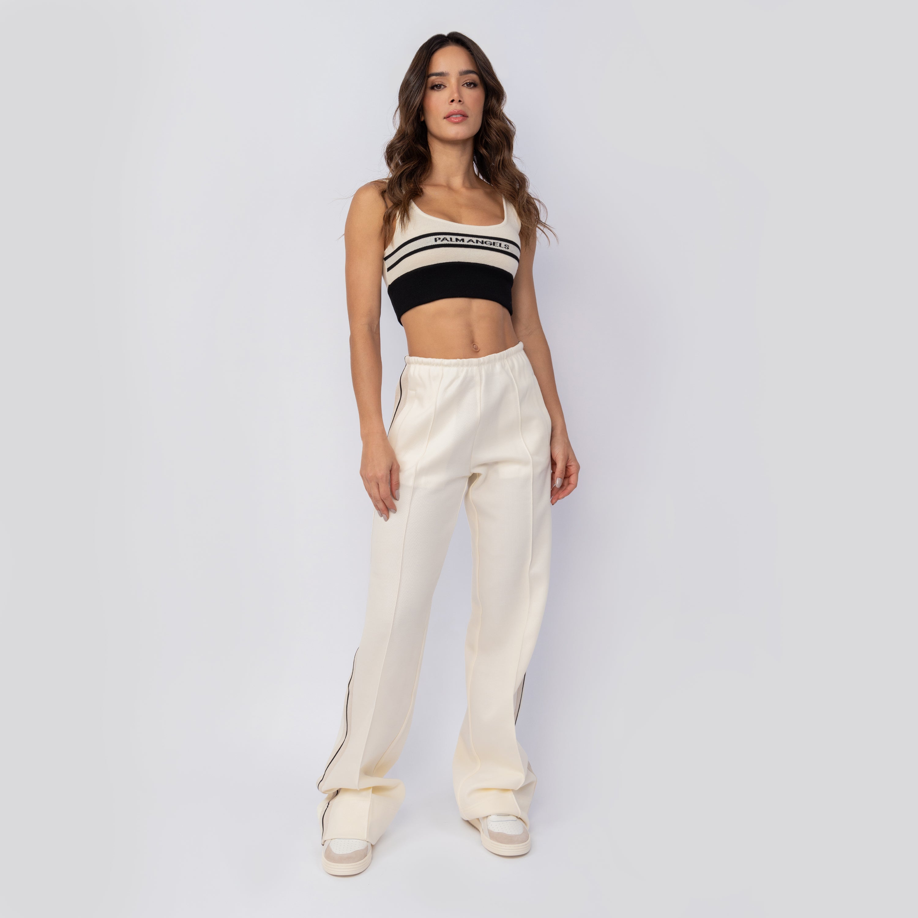 Top Blanco Palm Angels Racing