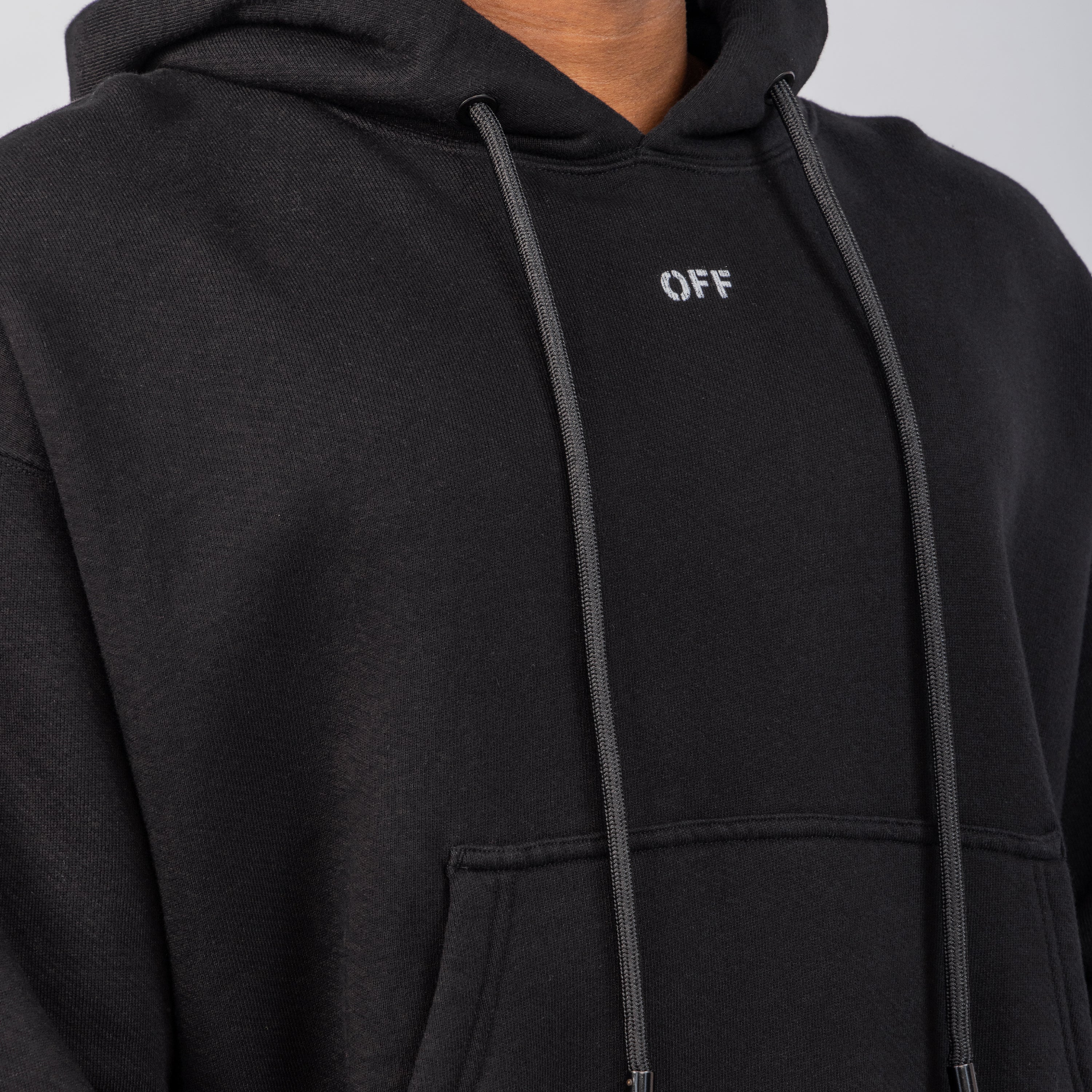 Buzo Tipo Hoodie Negro Off-White Negro Offstitch Skate