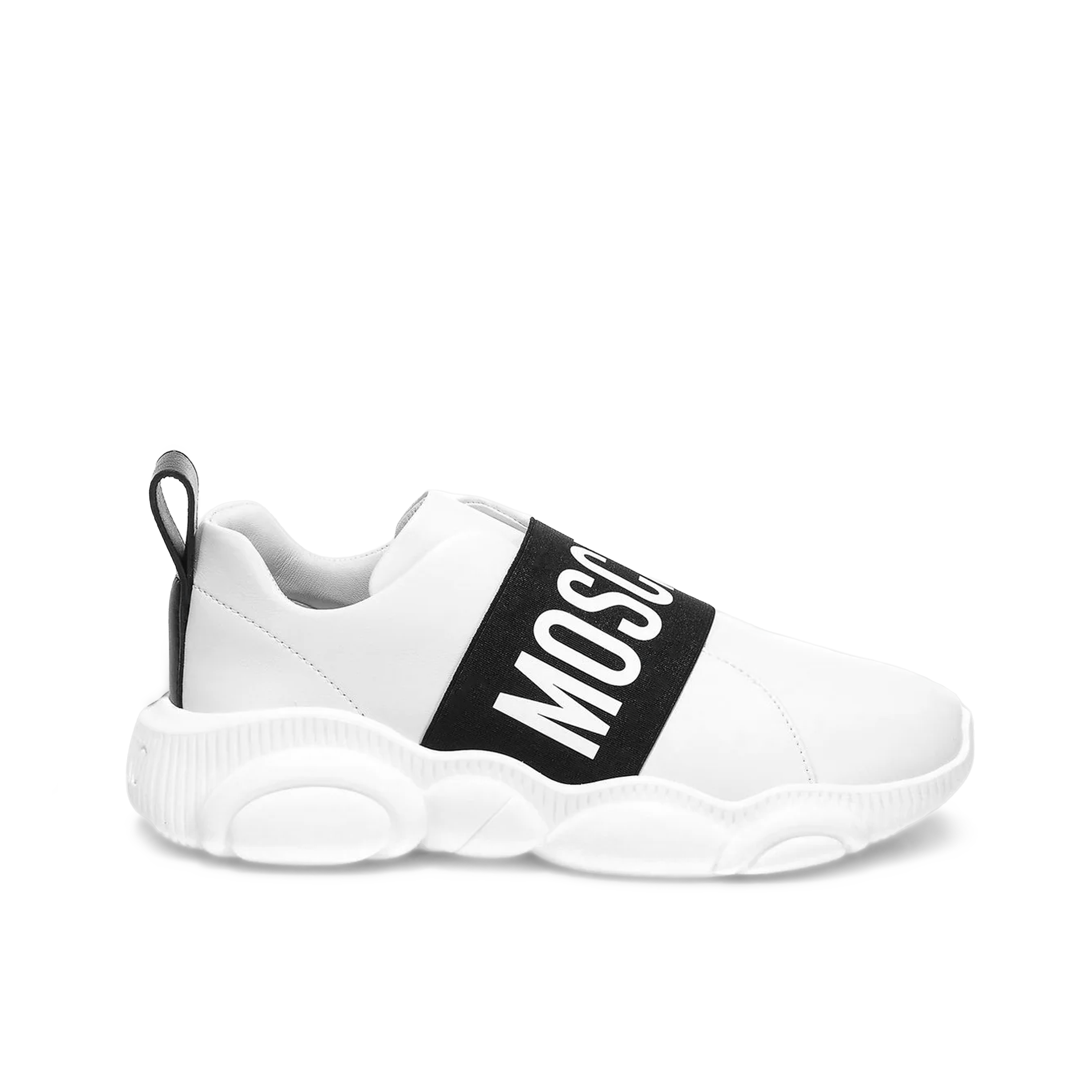 Sneakers Blancos Moschino Slip-On