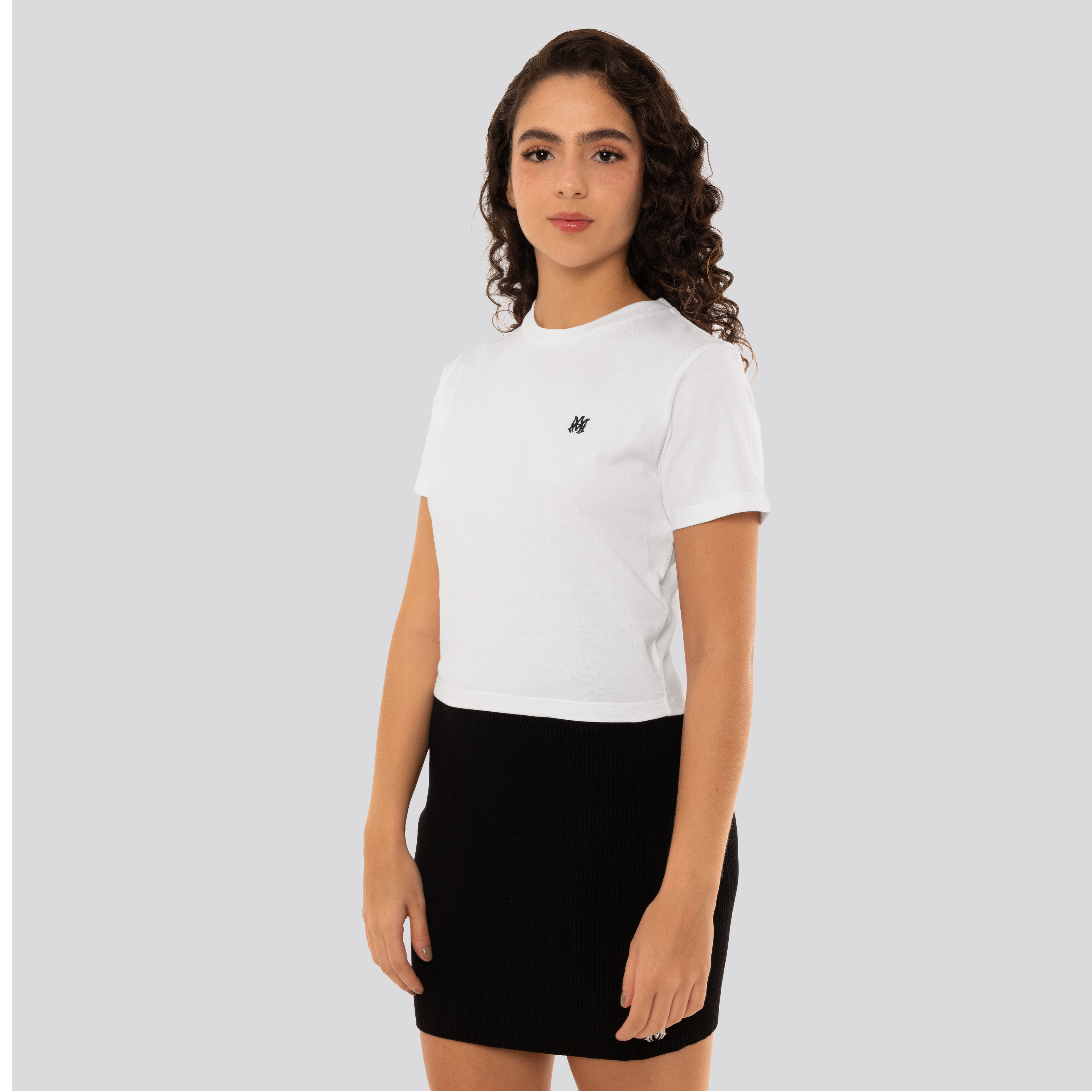 Camiseta Blanca AMIRI MA Embroidered