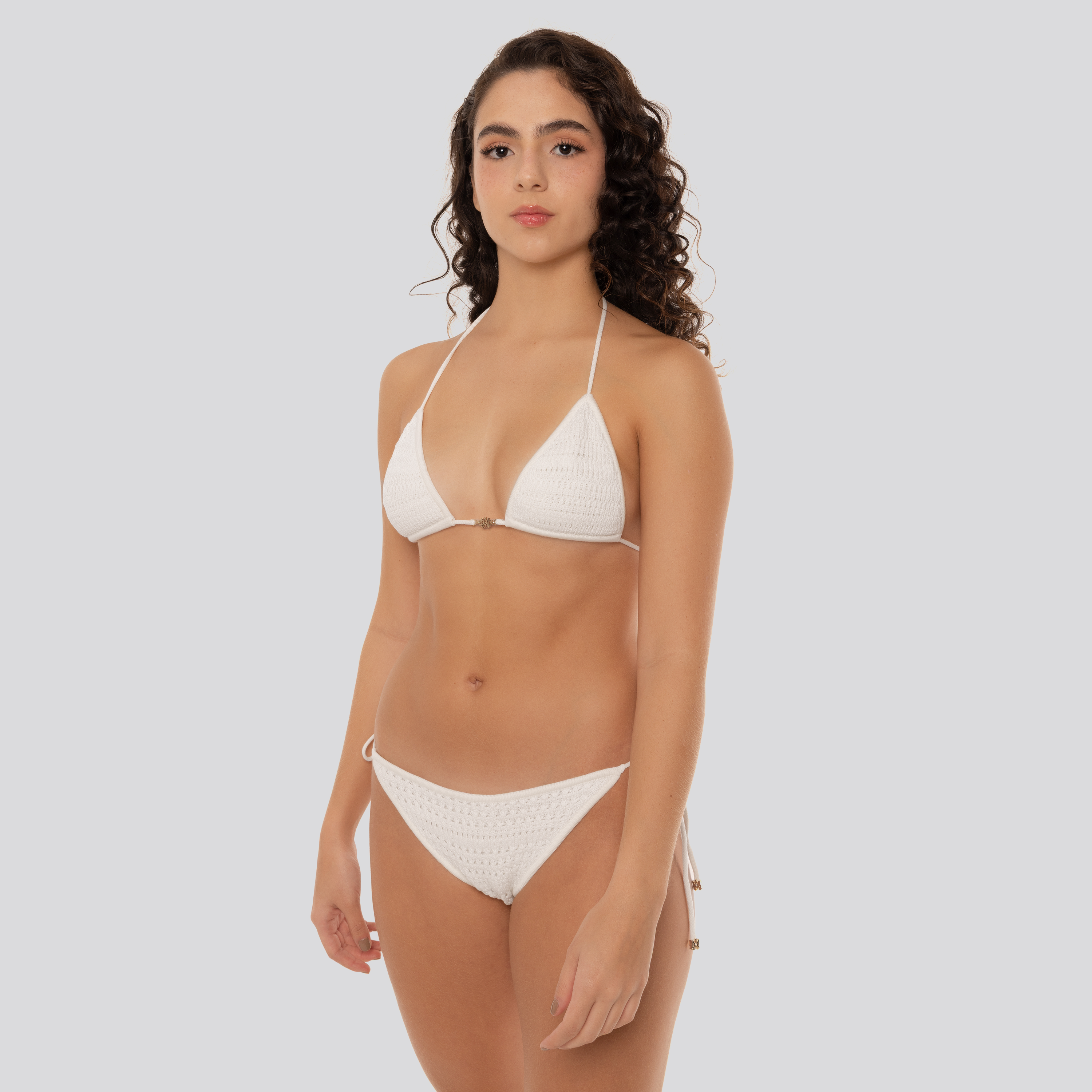 Bikini Blanco AMIRI Crochet