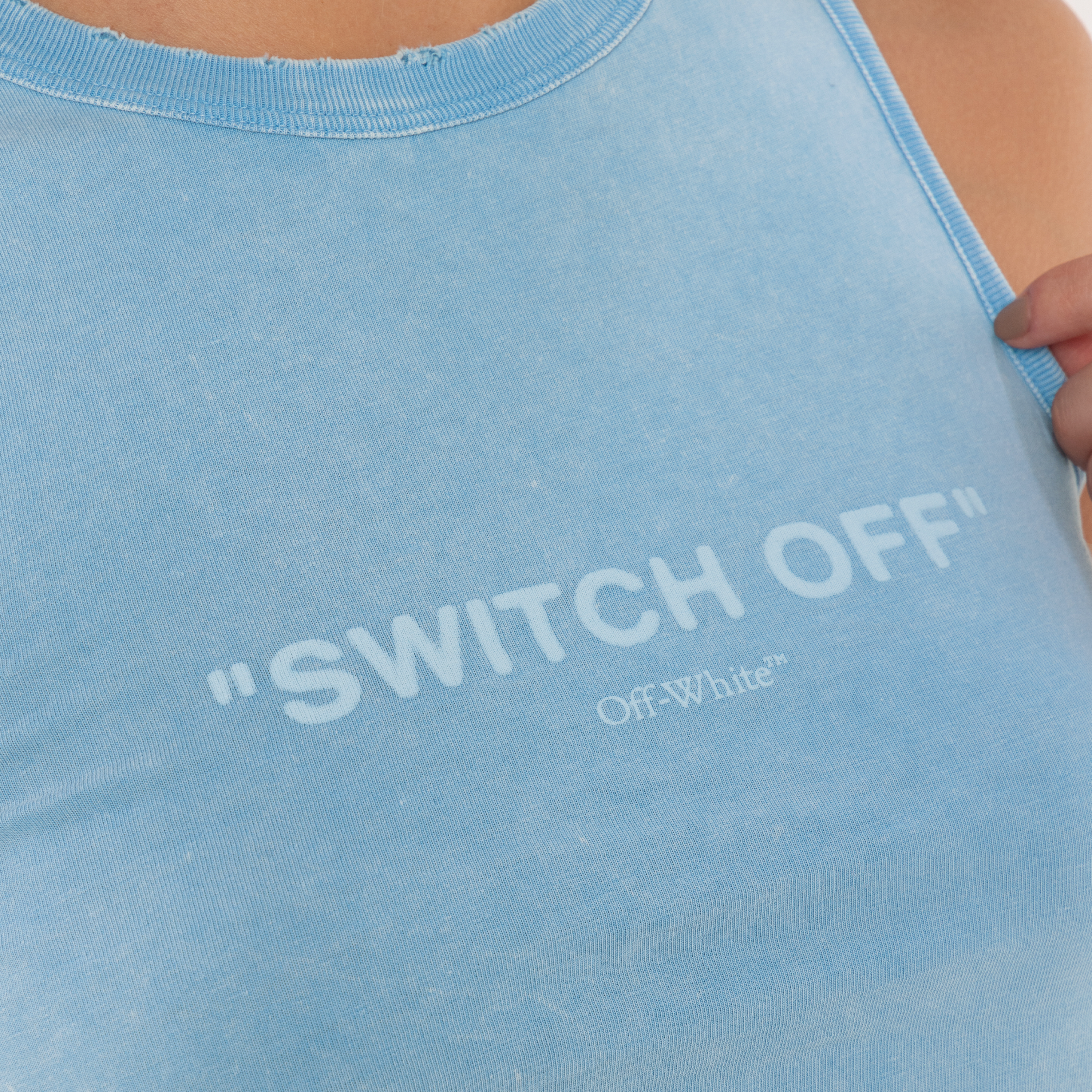 Top Celeste Off-White Switch Off