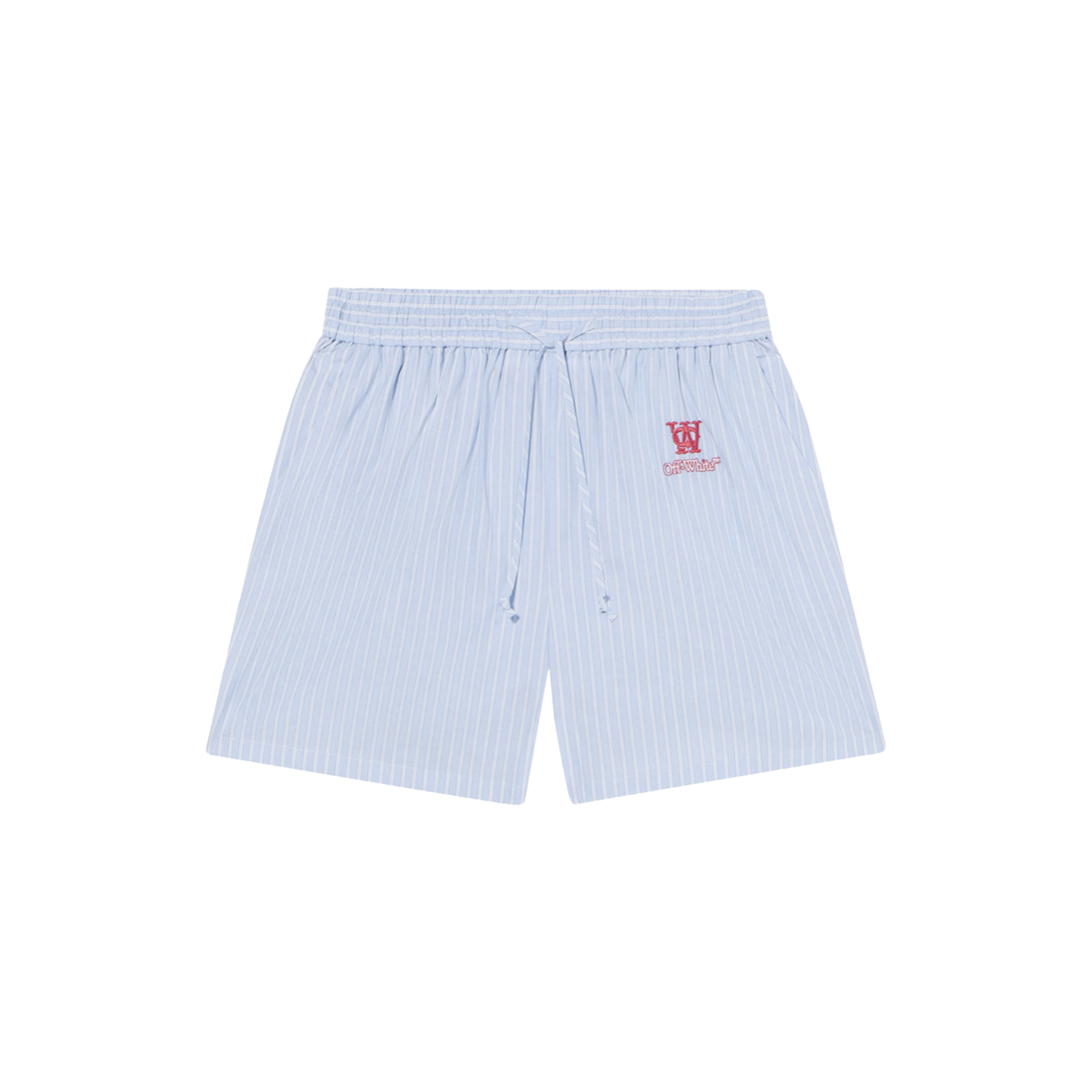 Short Celeste Off-White Poplin