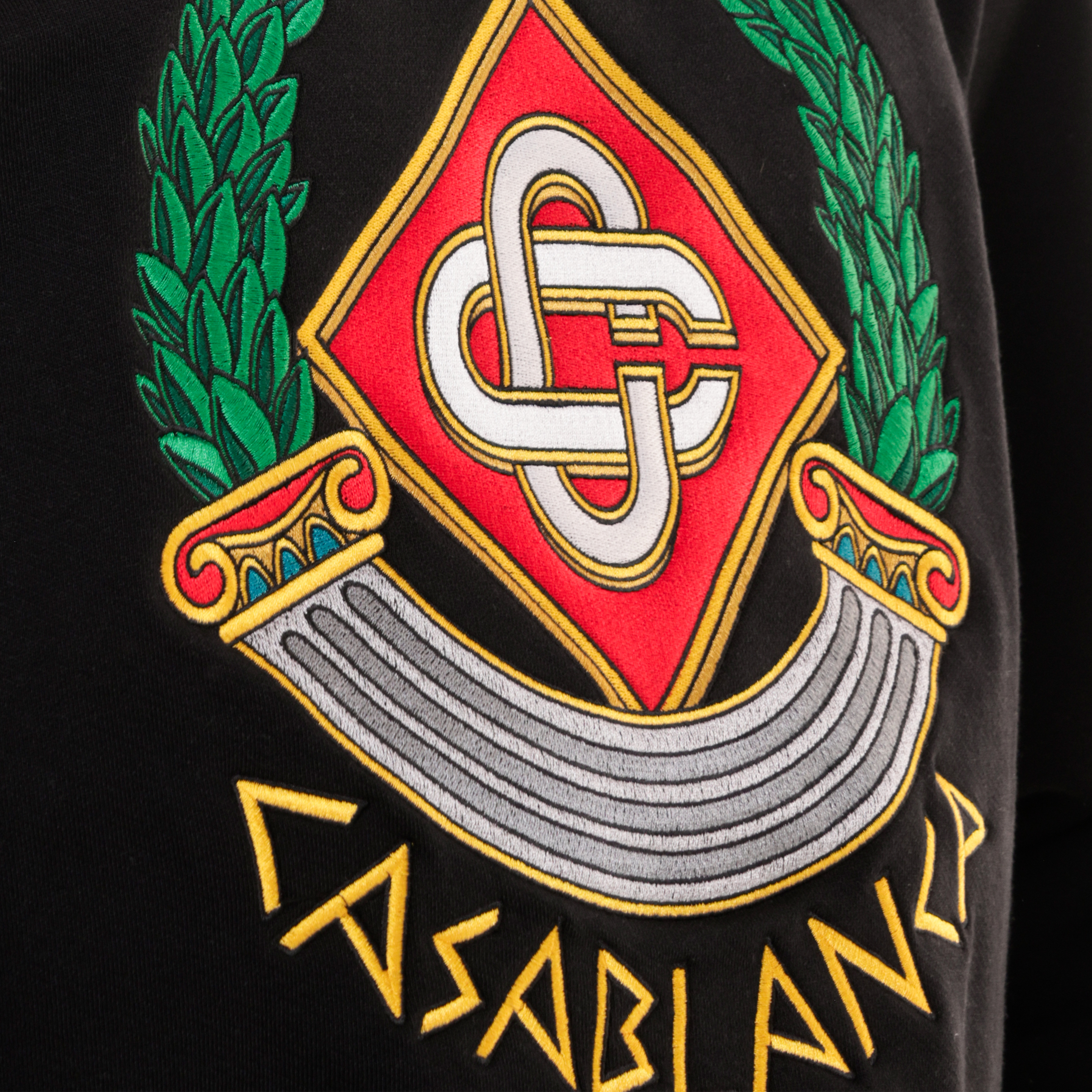 Buzo Negro Casablanca Crest