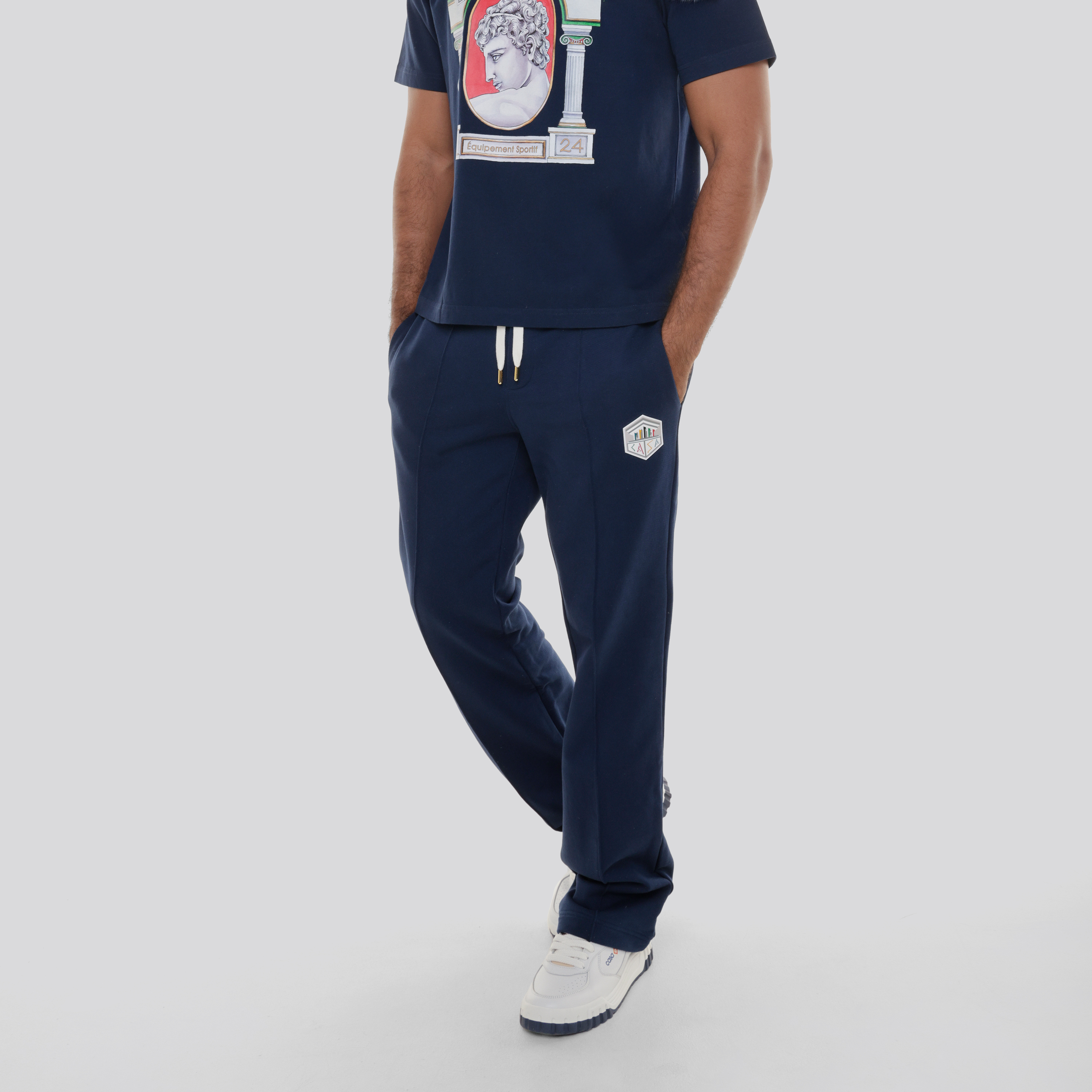 Sudadera Azul Casablanca Rubberised