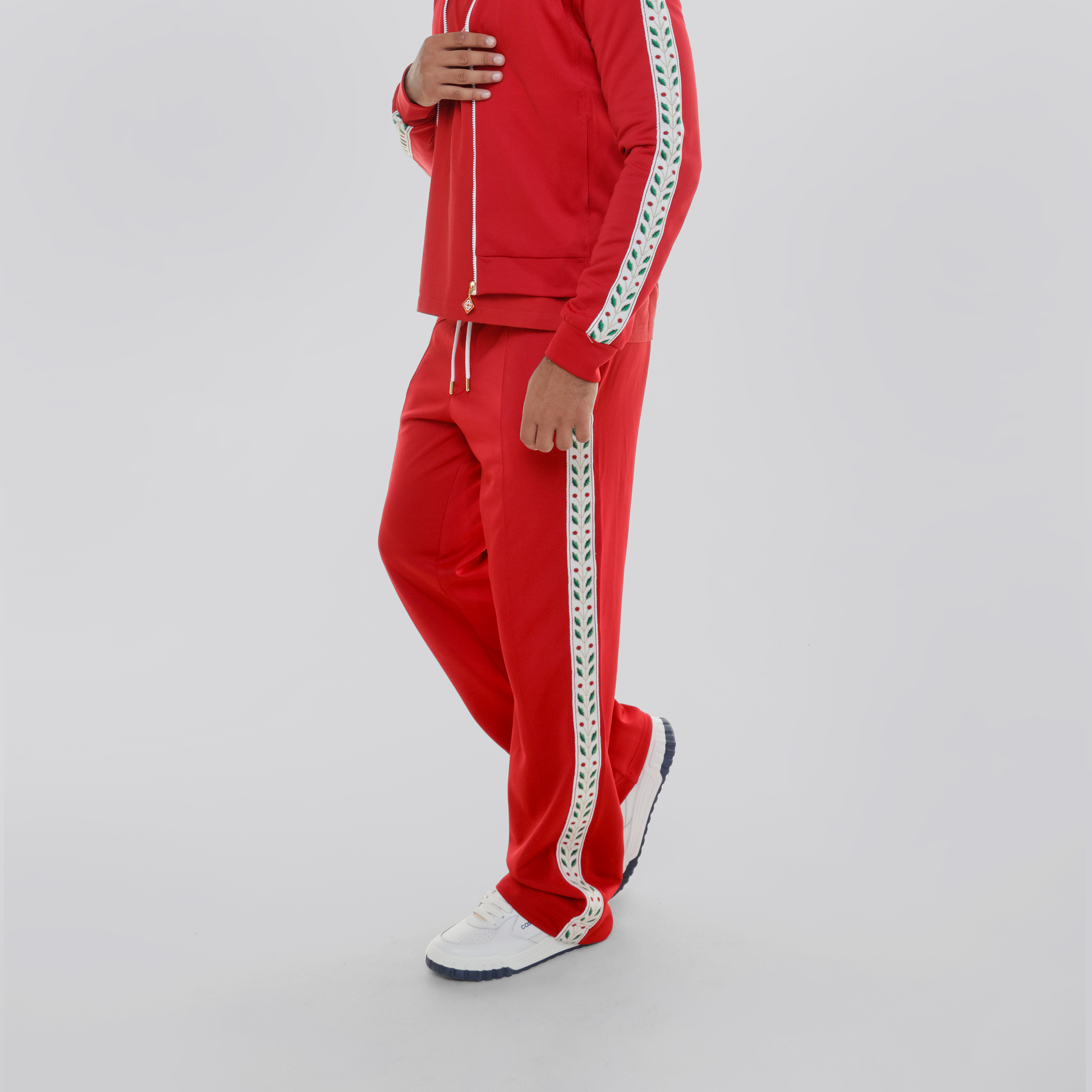 Sudadera Roja Casablanca Laurel Tricot