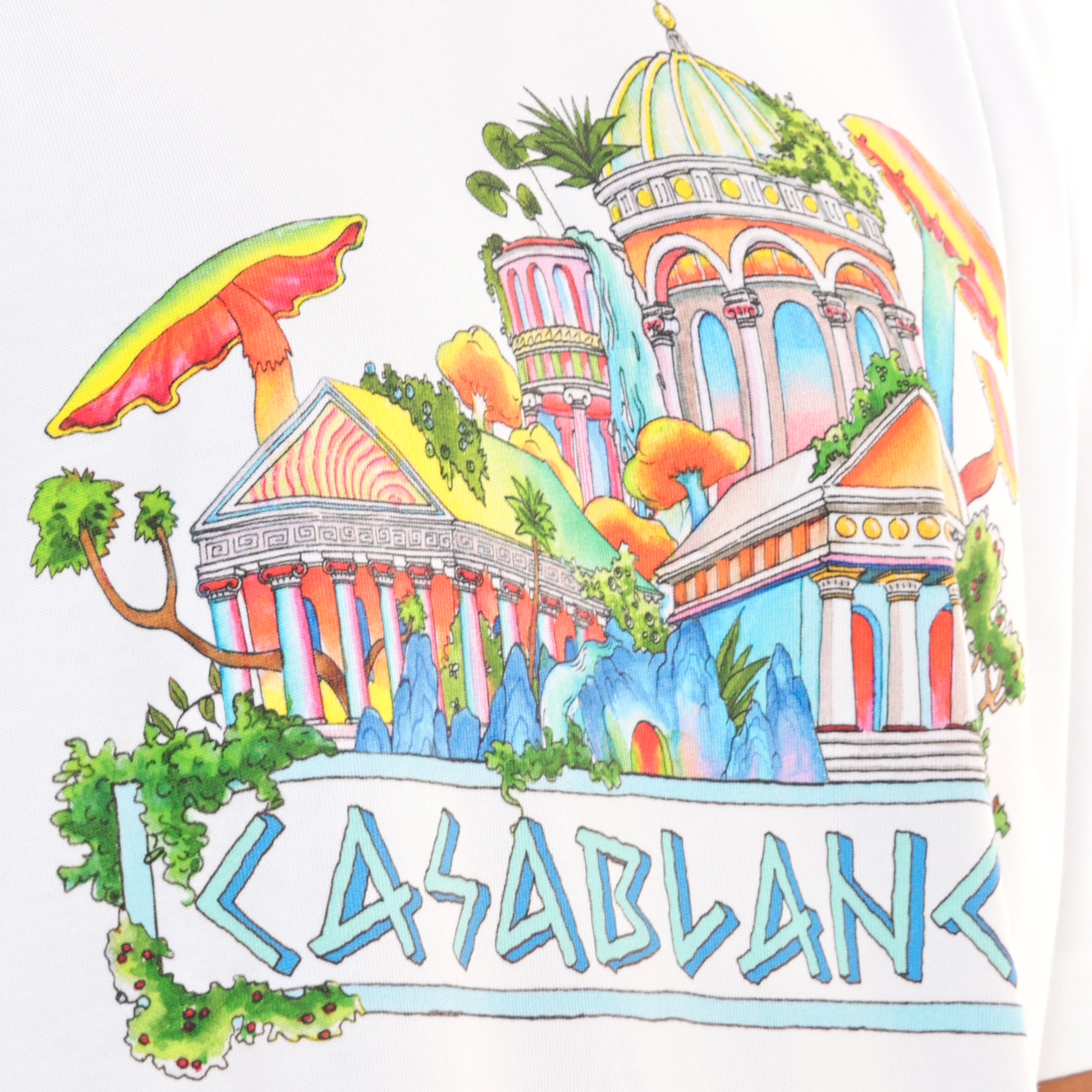 Camiseta Blanca Casablanca Road To Knowledge