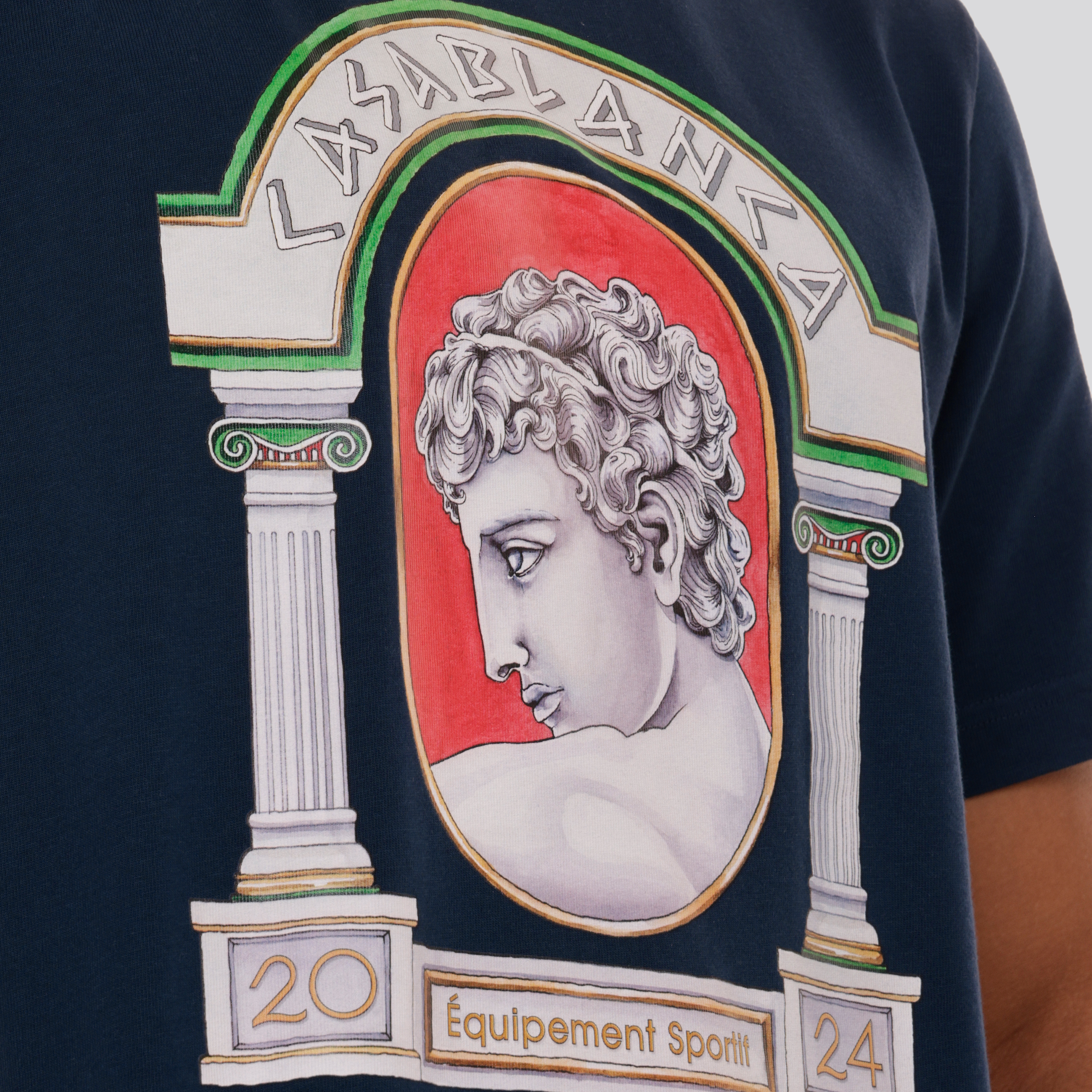 Camiseta Azul Casablanca Medaille