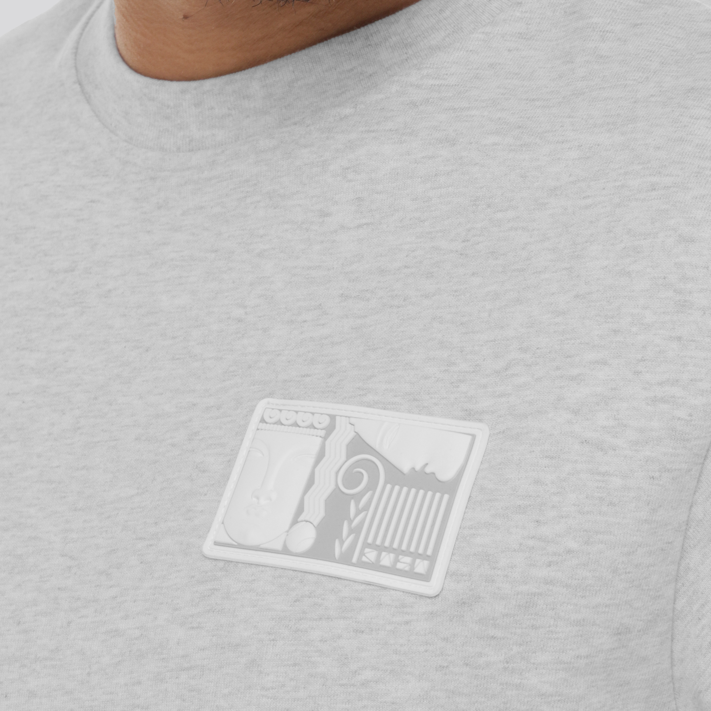Camiseta Gris Casablanca Tennis Statues