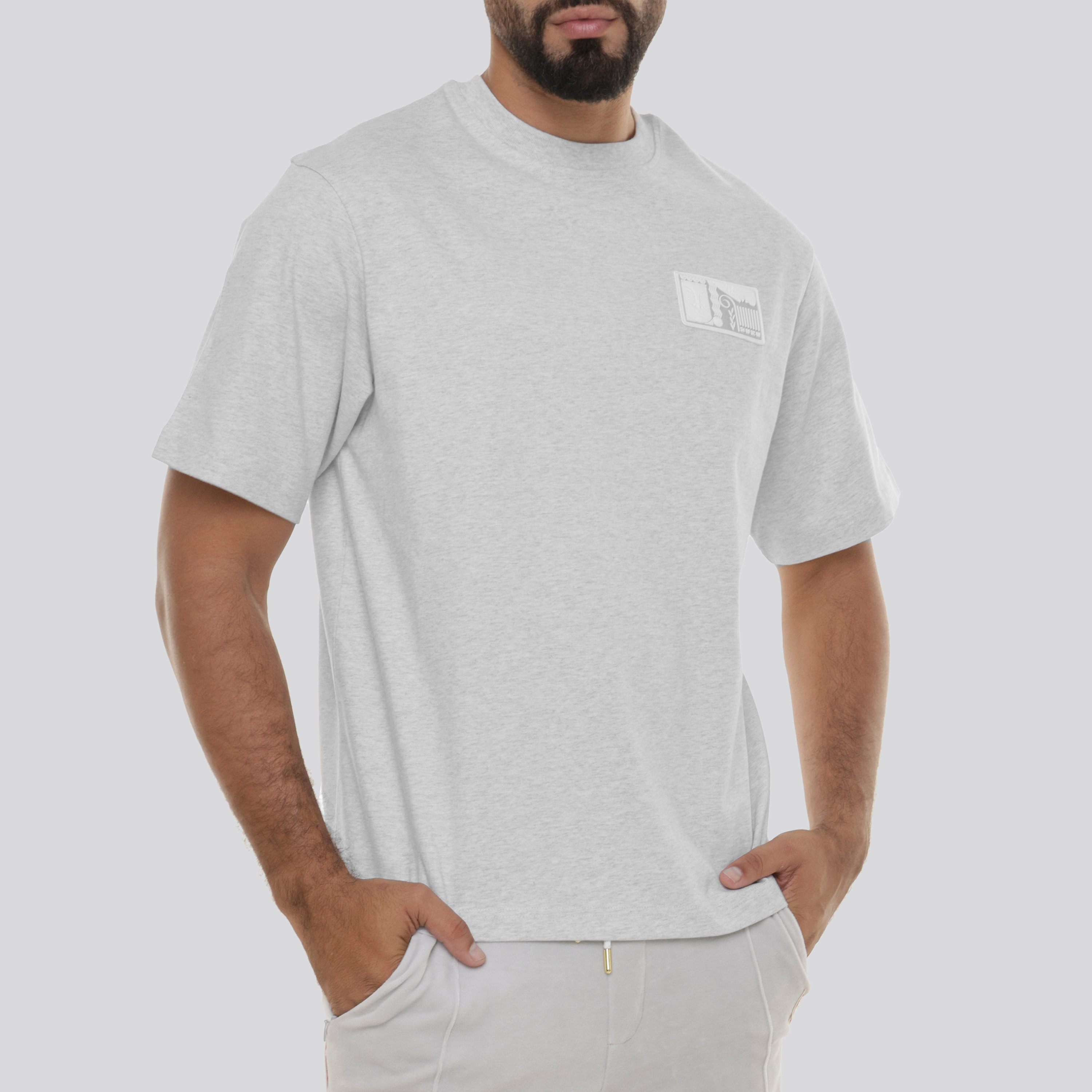 Camiseta Gris Casablanca Tennis Statues