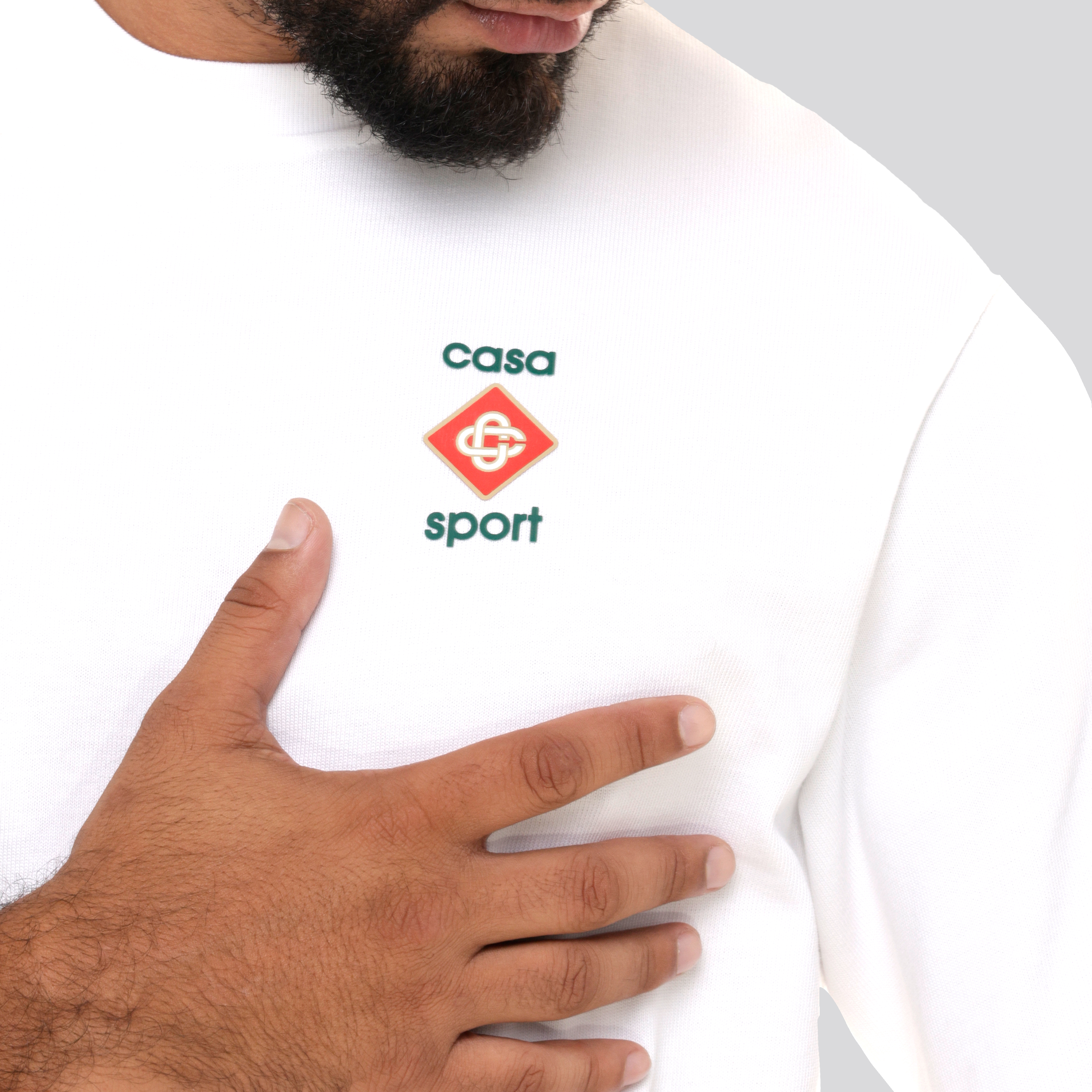 Camiseta Blanca Casablanca Patch