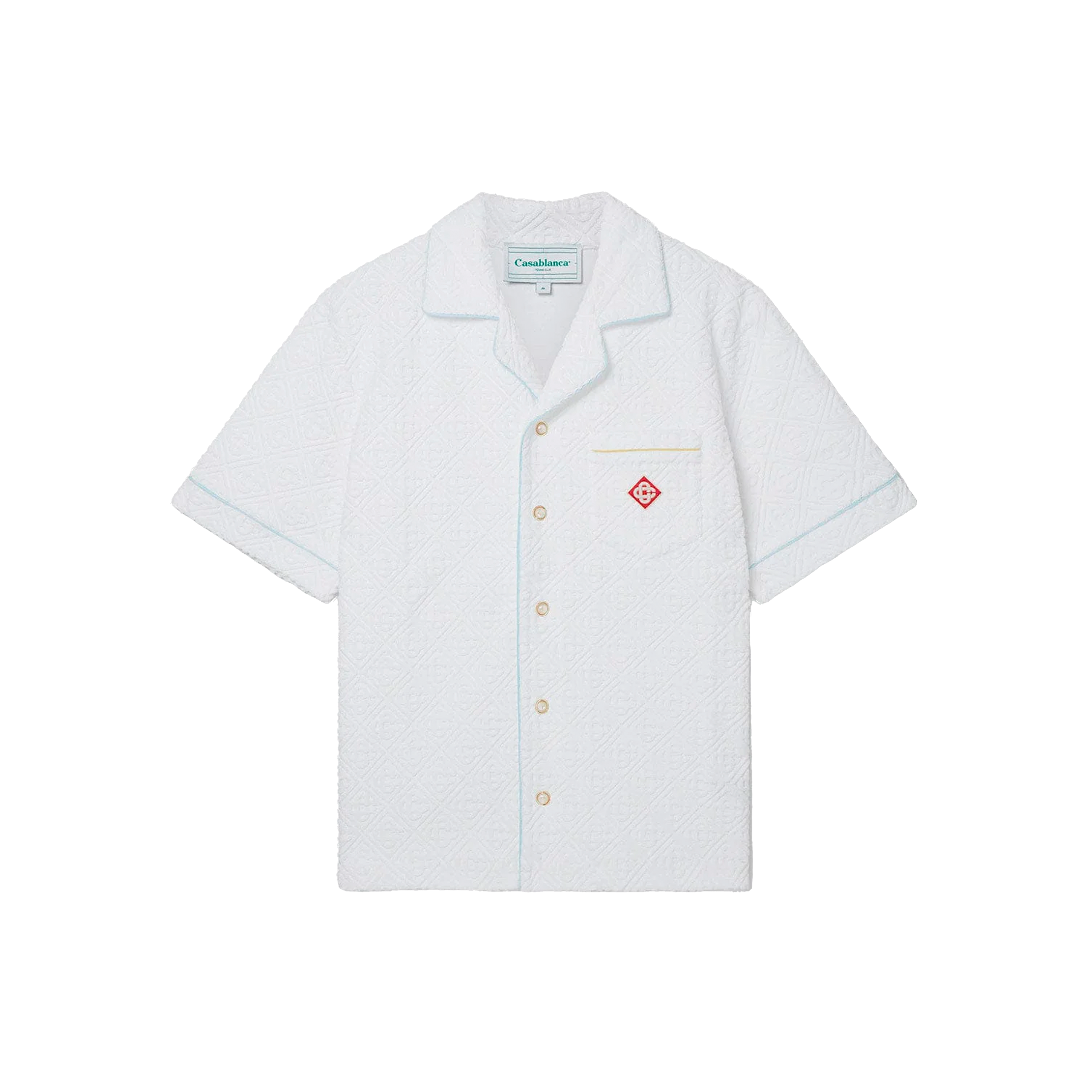 Camisa Blanca Casablanca Monogram