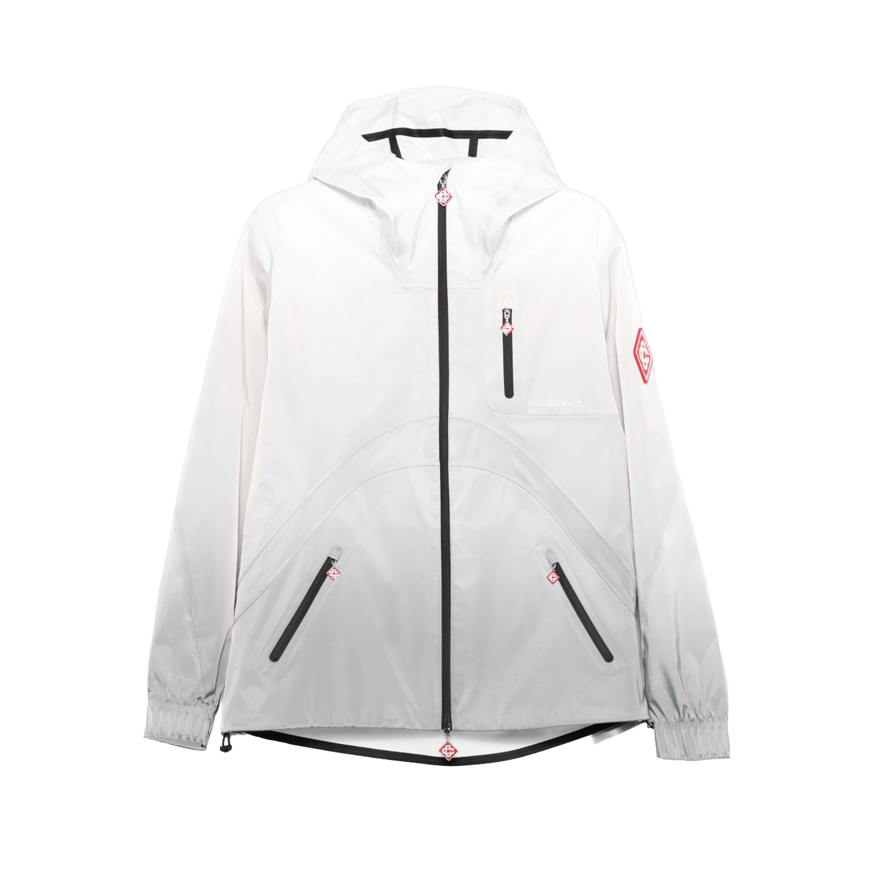 Chaqueta Gris Casablanca Hooded Waterproof