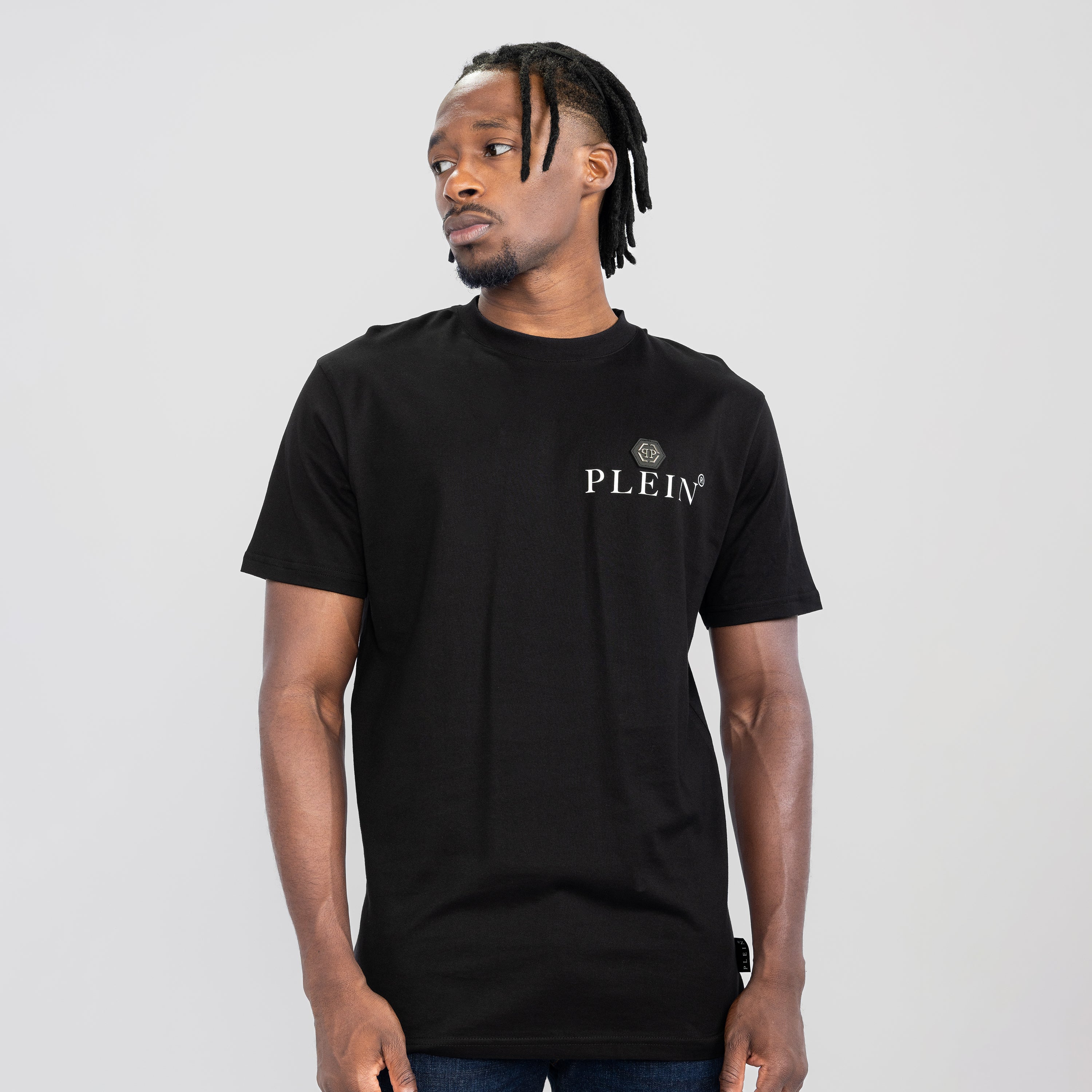 Camiseta Blanca Philipp Plein SS Hexagon