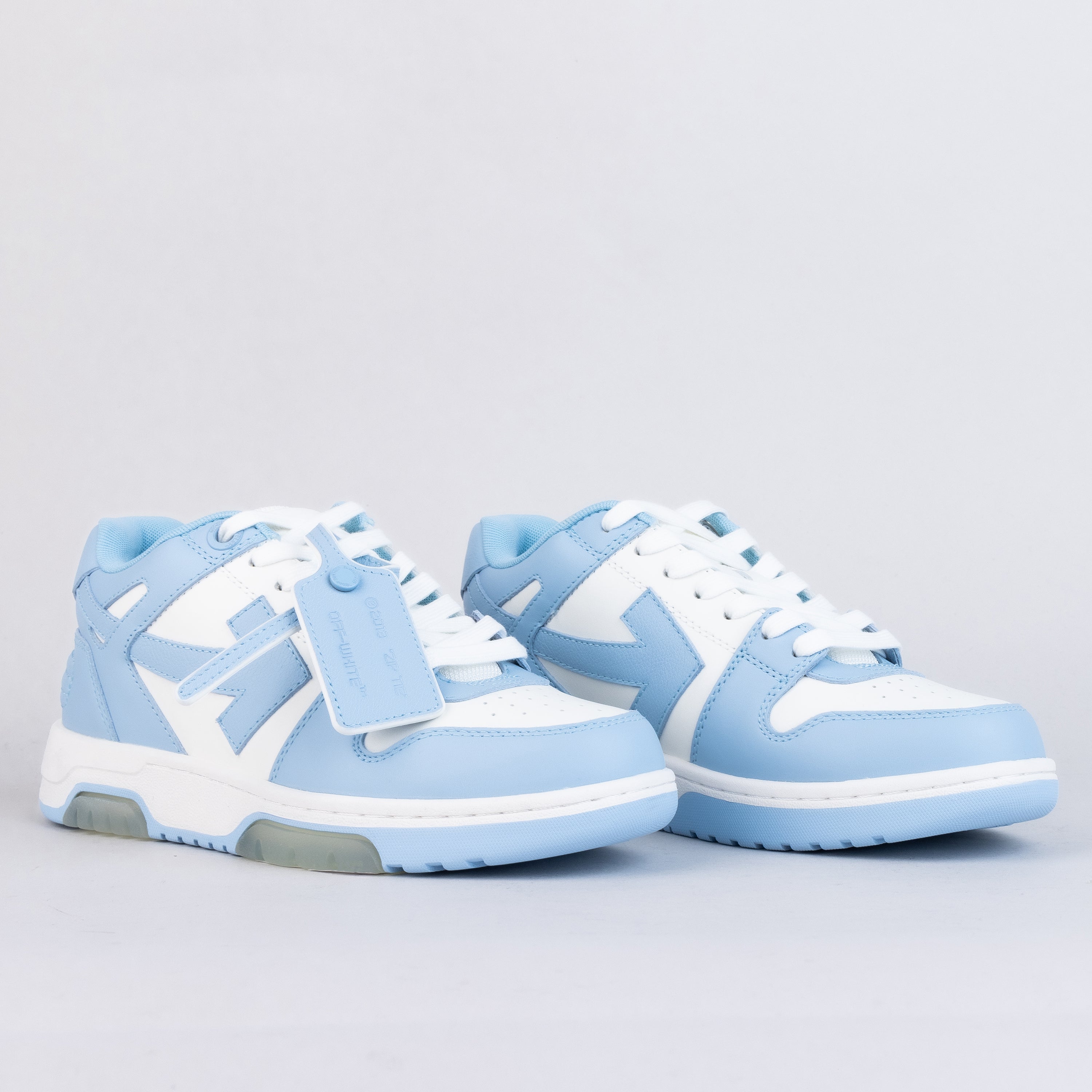 Sneakers Celeste Blanco Off-White "OOO" W