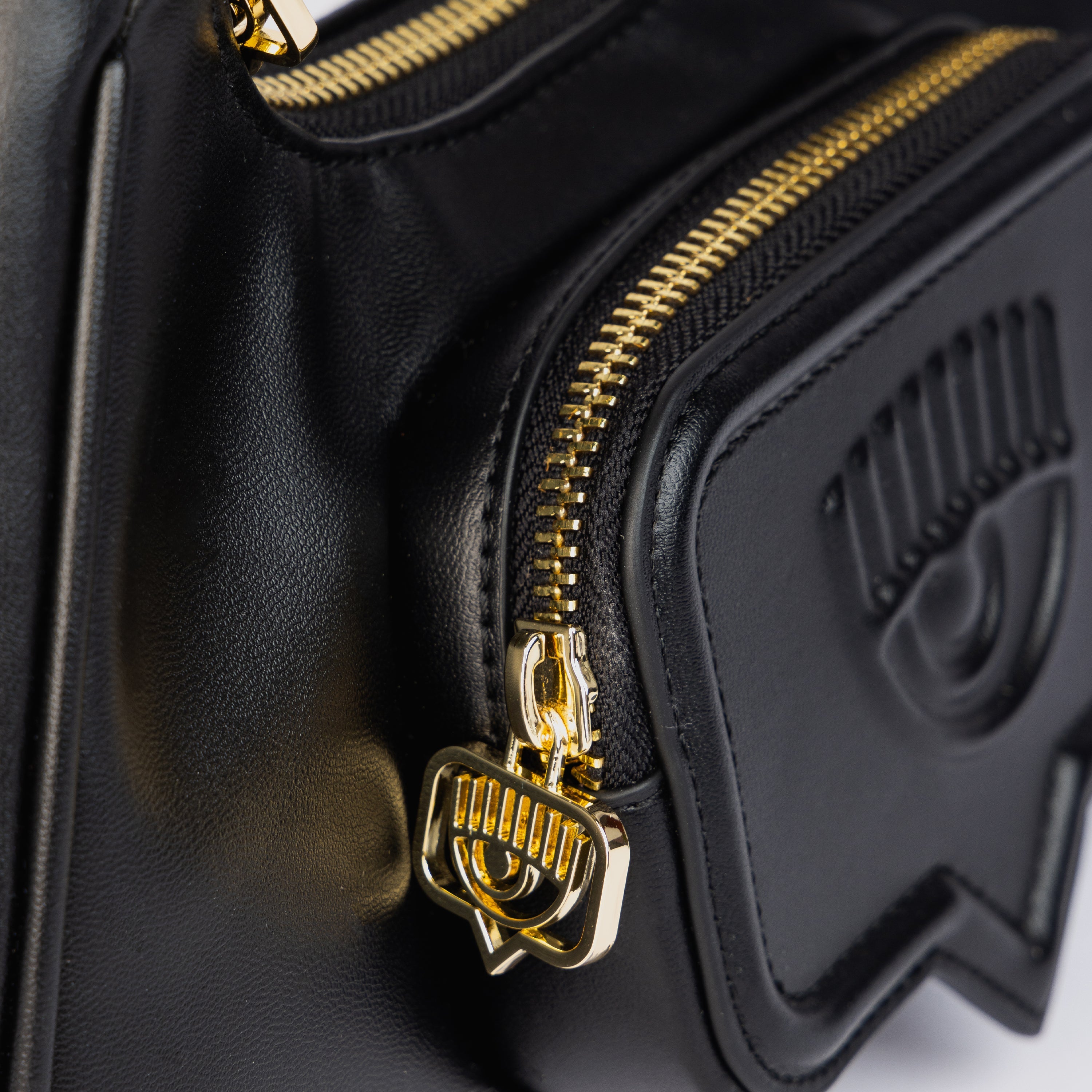 Cartera Negra Chiara Ferragni Eyelike Pocket