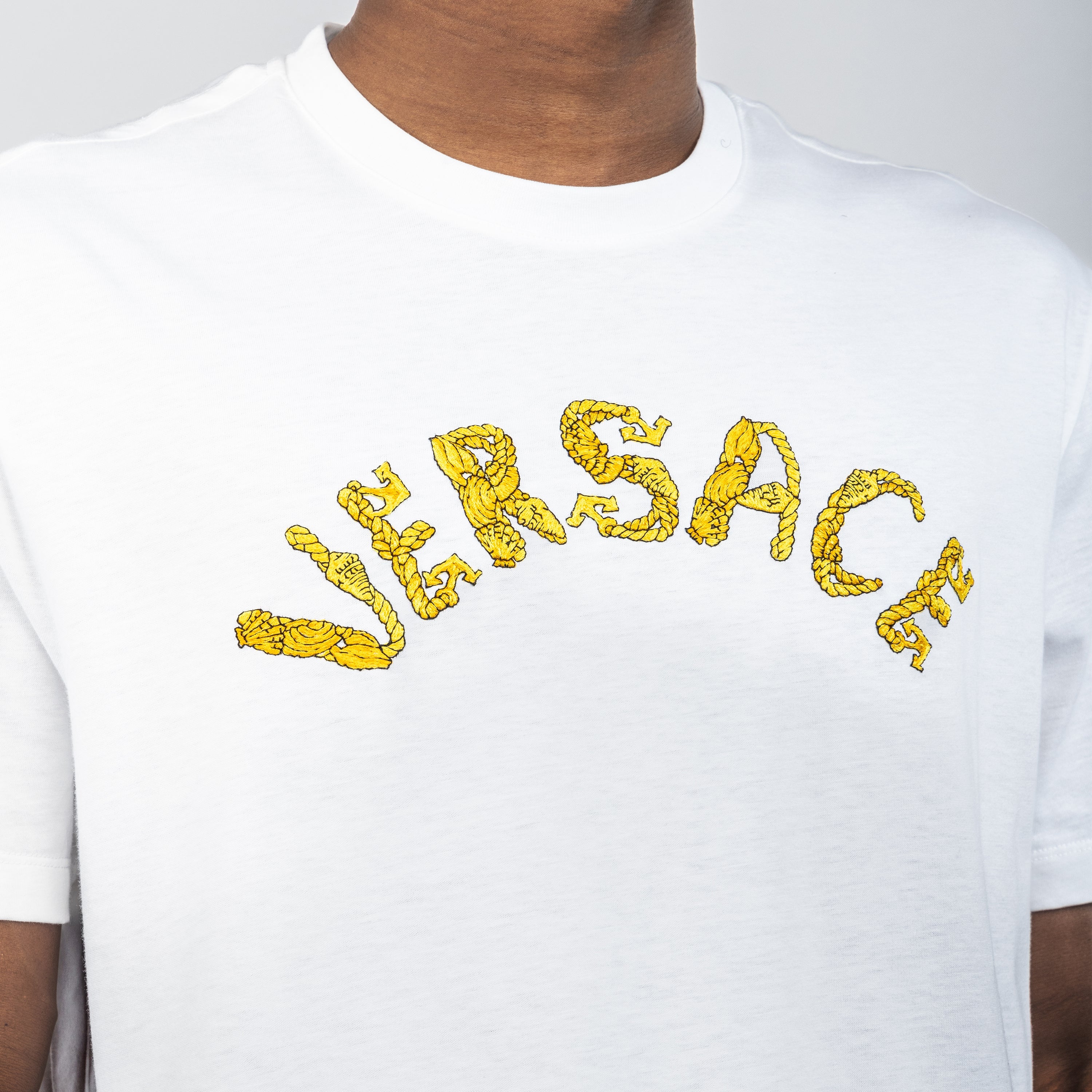 Camiseta Blanca Versace Seashell