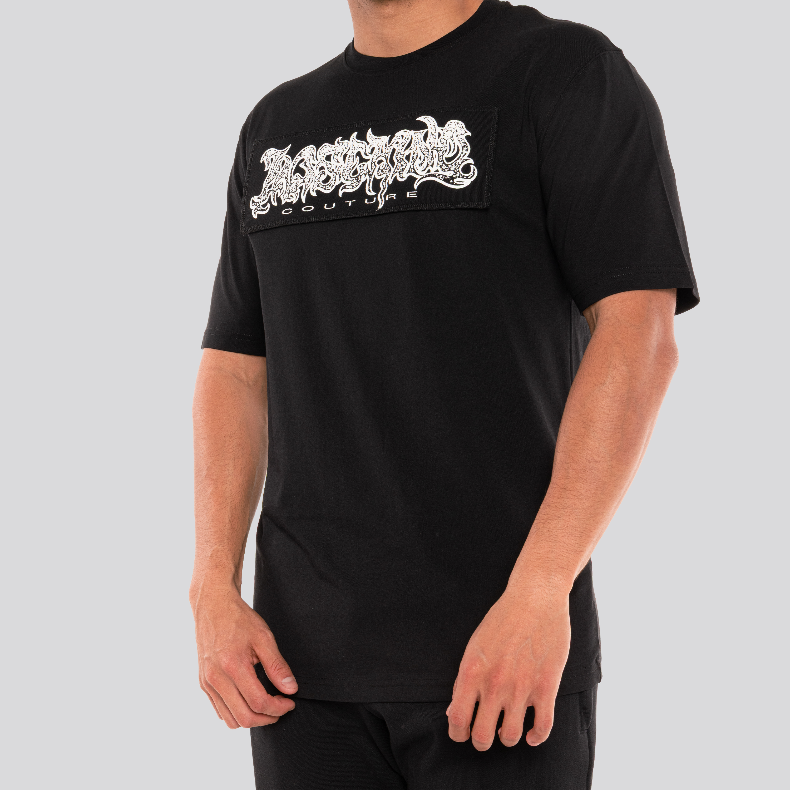 Camiseta Negra Moschino Couture