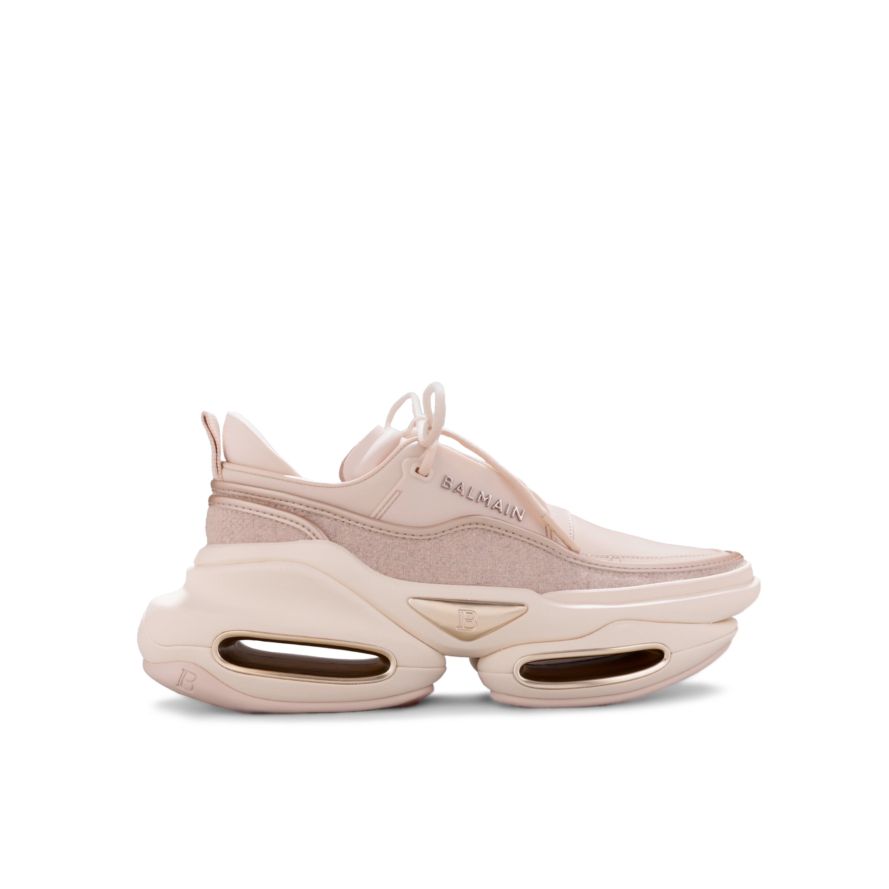 Sneakers Beige Balmain B-Bold