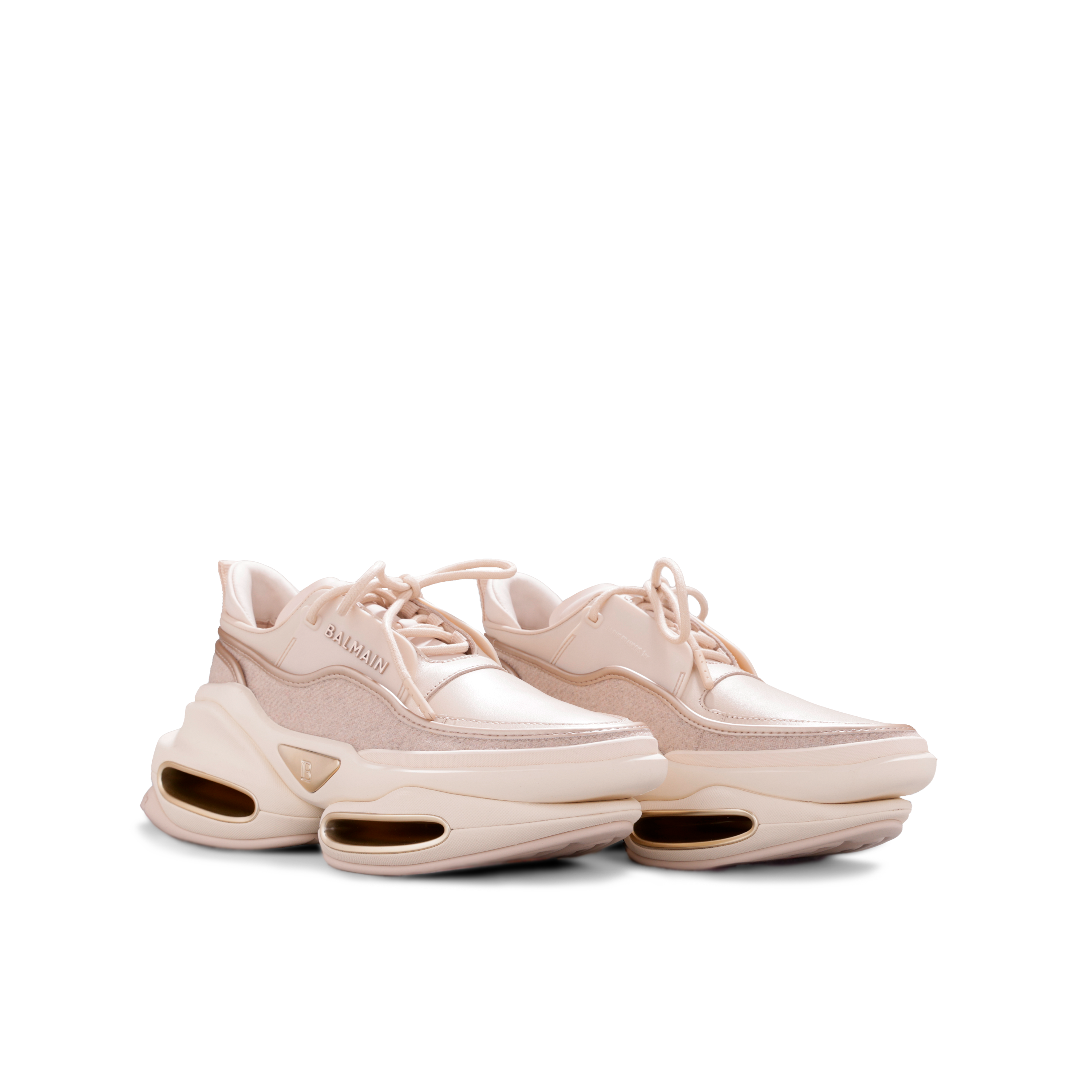 Sneakers Beige Balmain B-Bold