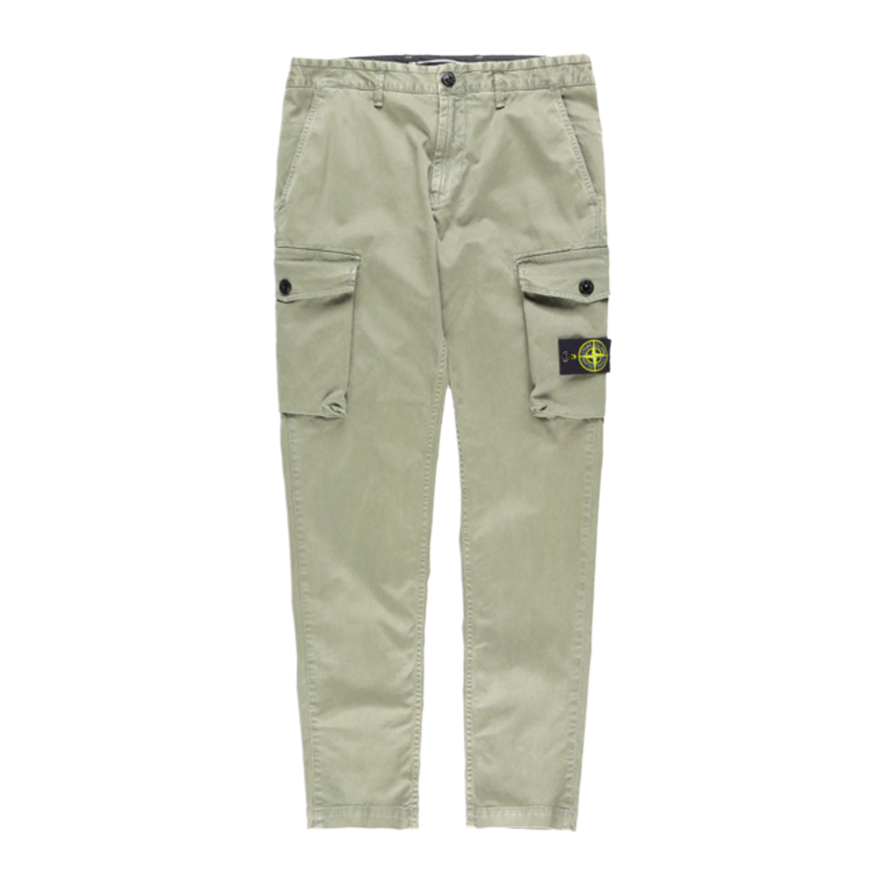 Pantalón Verde Stone Island Double Pocket Tag