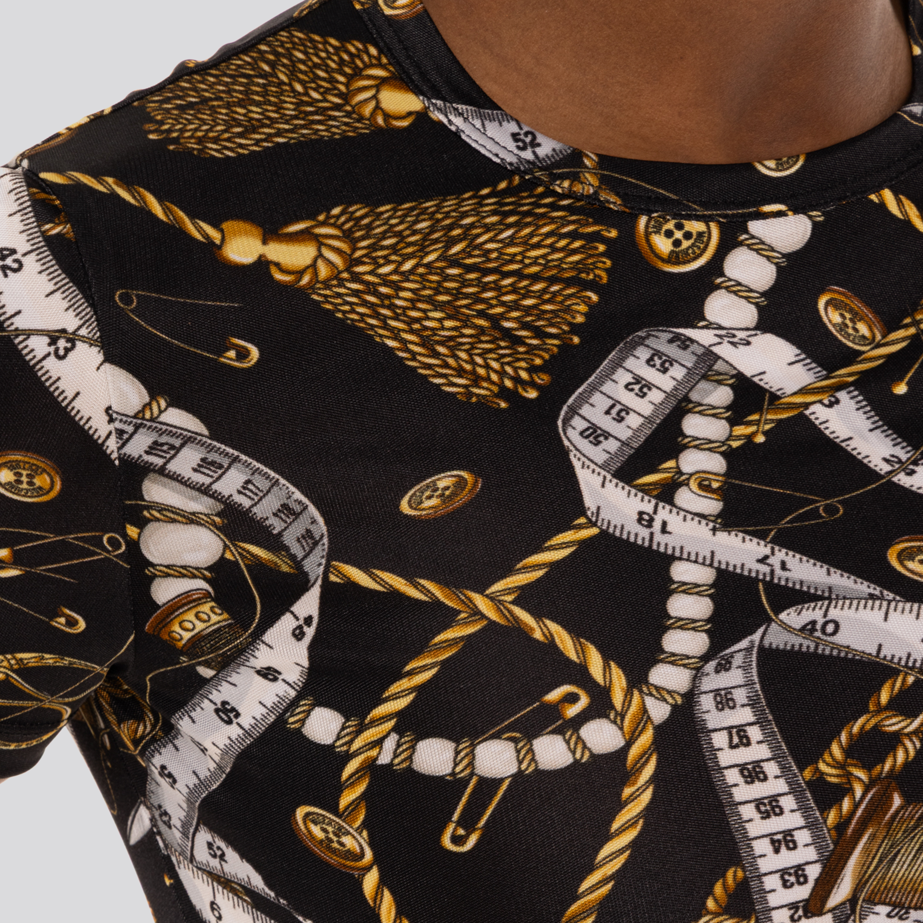 Camiseta Negra Moschino Taylor